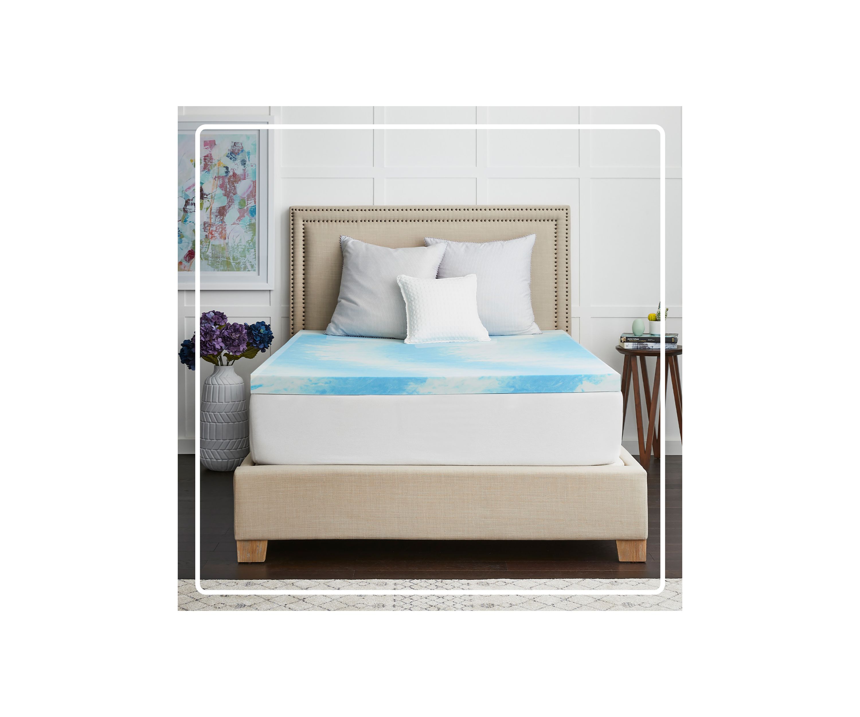 Chill 2" Memory Foam Mattress Topper