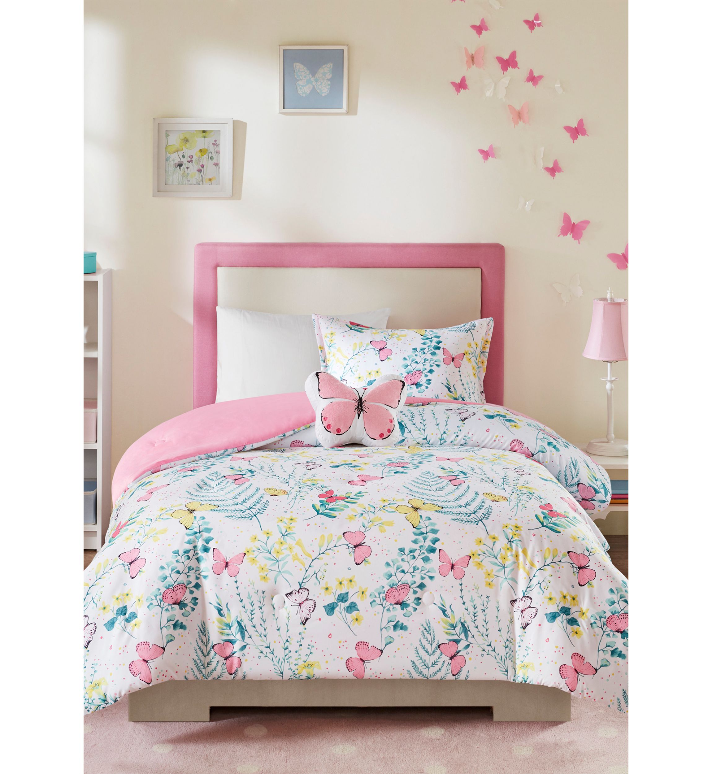 Cynthia Butterfly Comforter Set