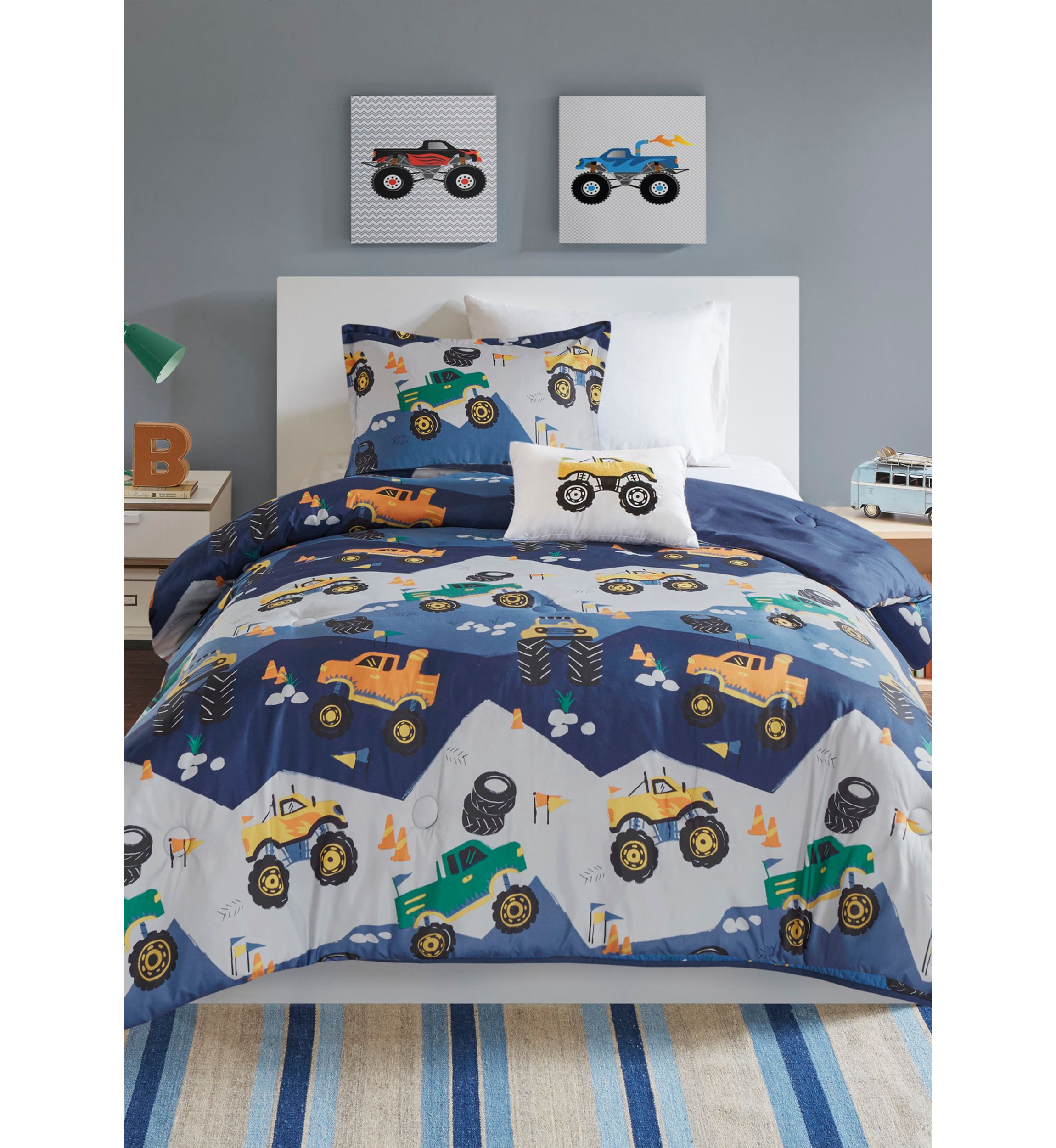Nash Monster Truck Comforter Set
