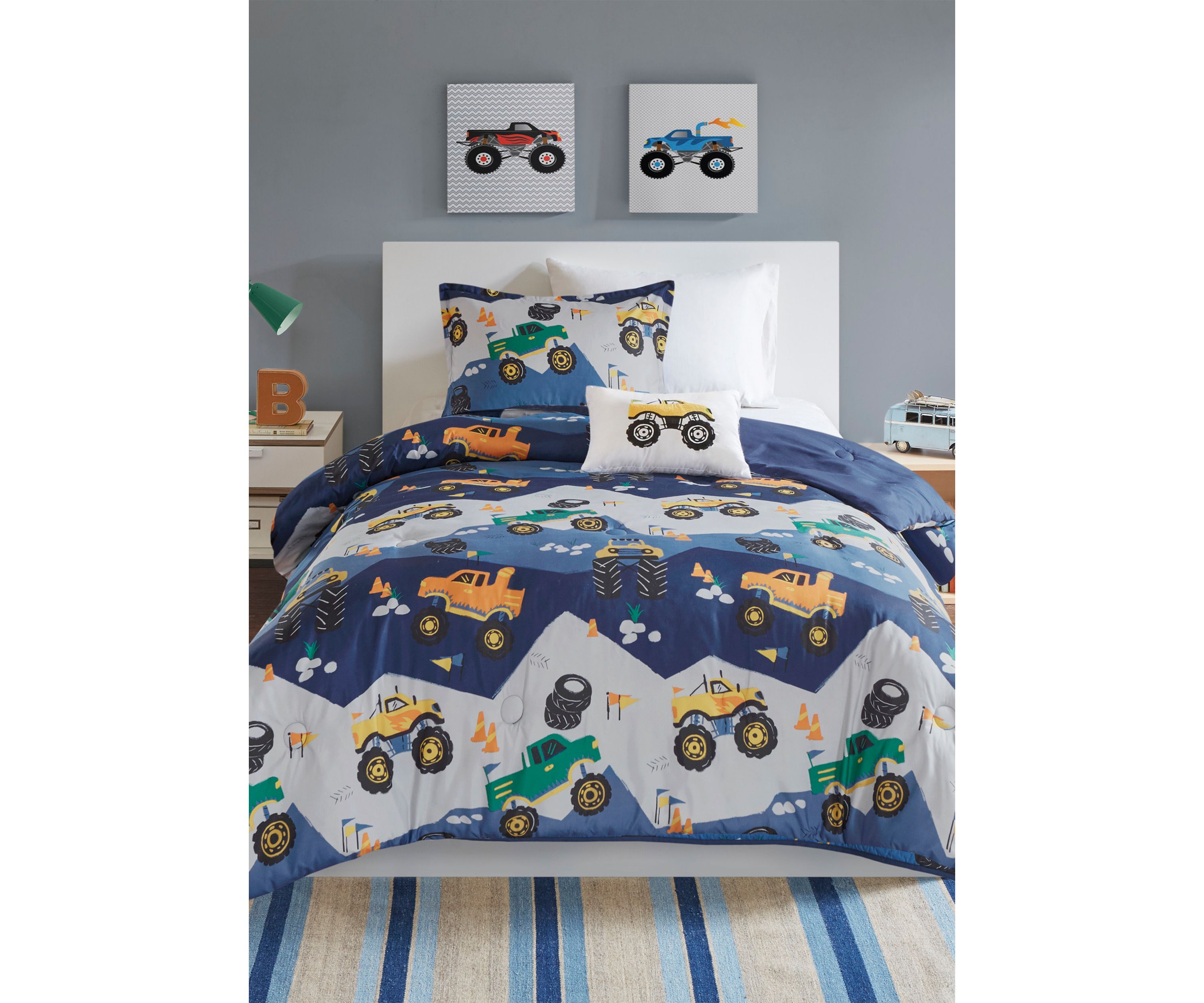 Nash Monster Truck Comforter Set