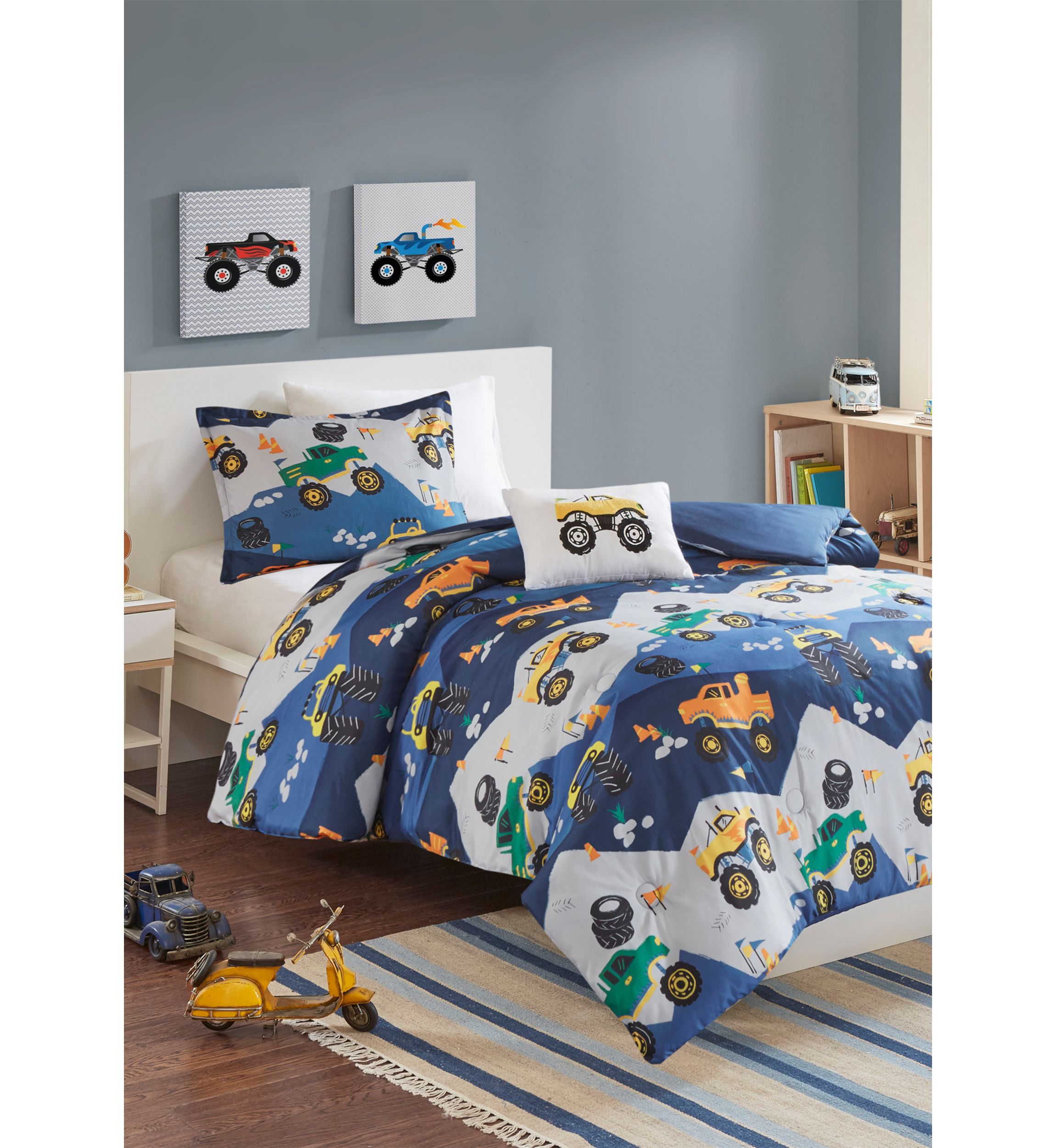 Nash Monster Truck Comforter Set