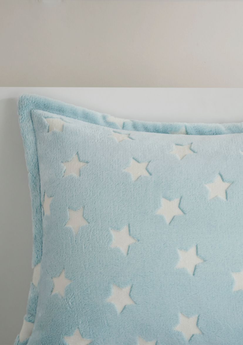 Quinny Glow In The Dark Plush Comforter Set
