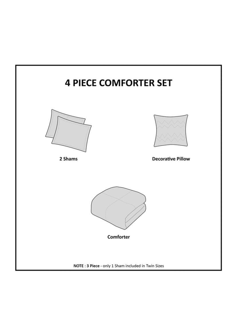 Tessa Tassel Comforter Set