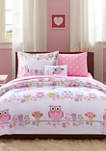 Wise Wendy Owl Complete Bed and Sheet Set