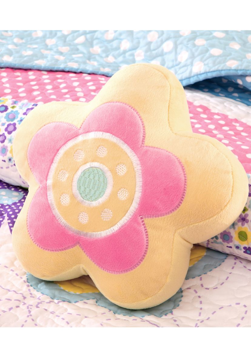 Crazy Daisy Reversible Coverlet Set
