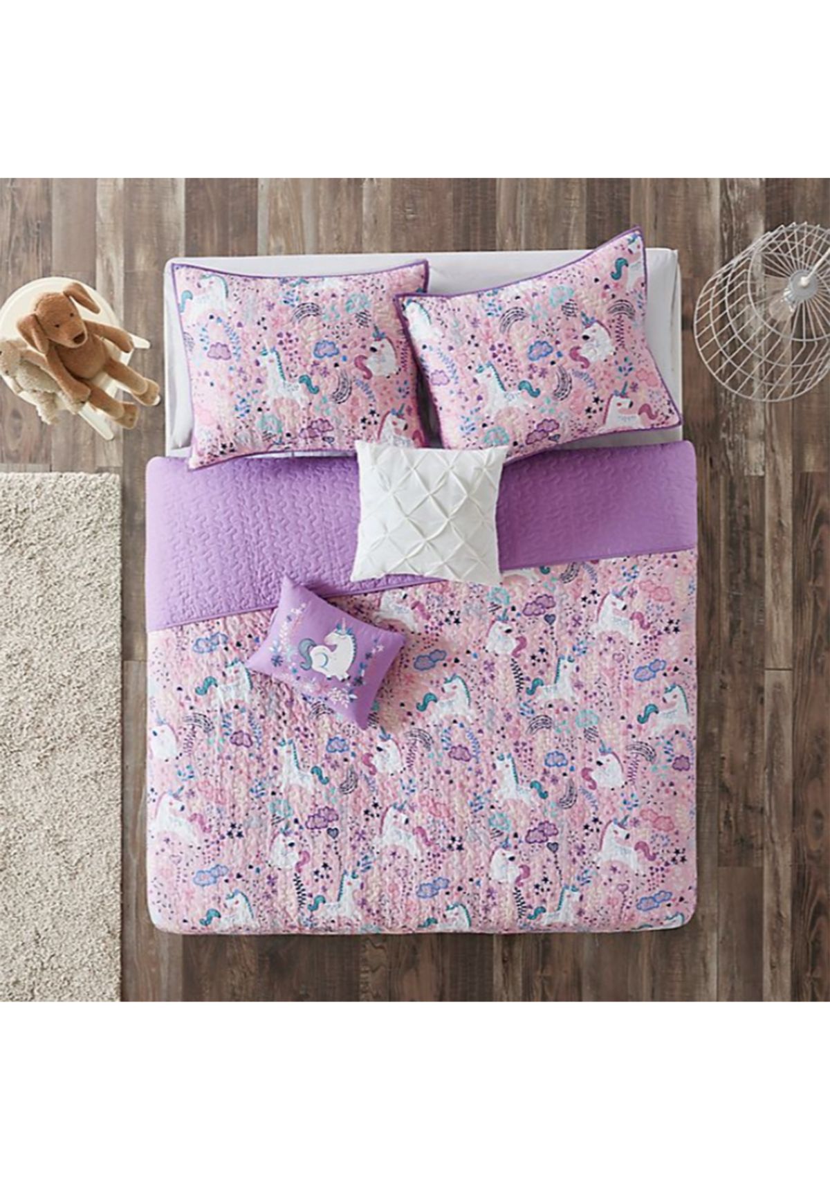 Lola Unicorn Reversible Daybed Set
