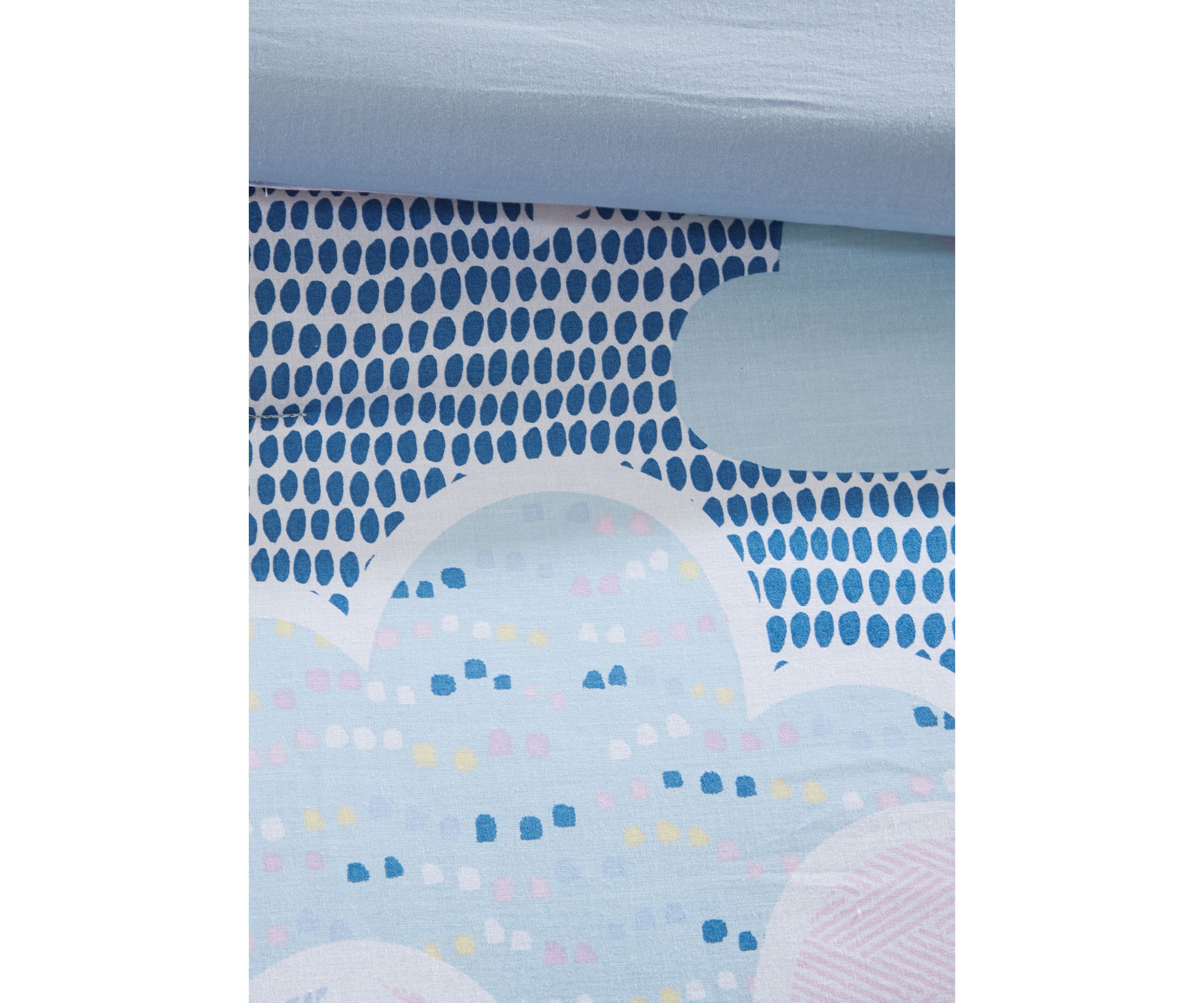 Periwinkle Blue Cloud Duvet Cover Set