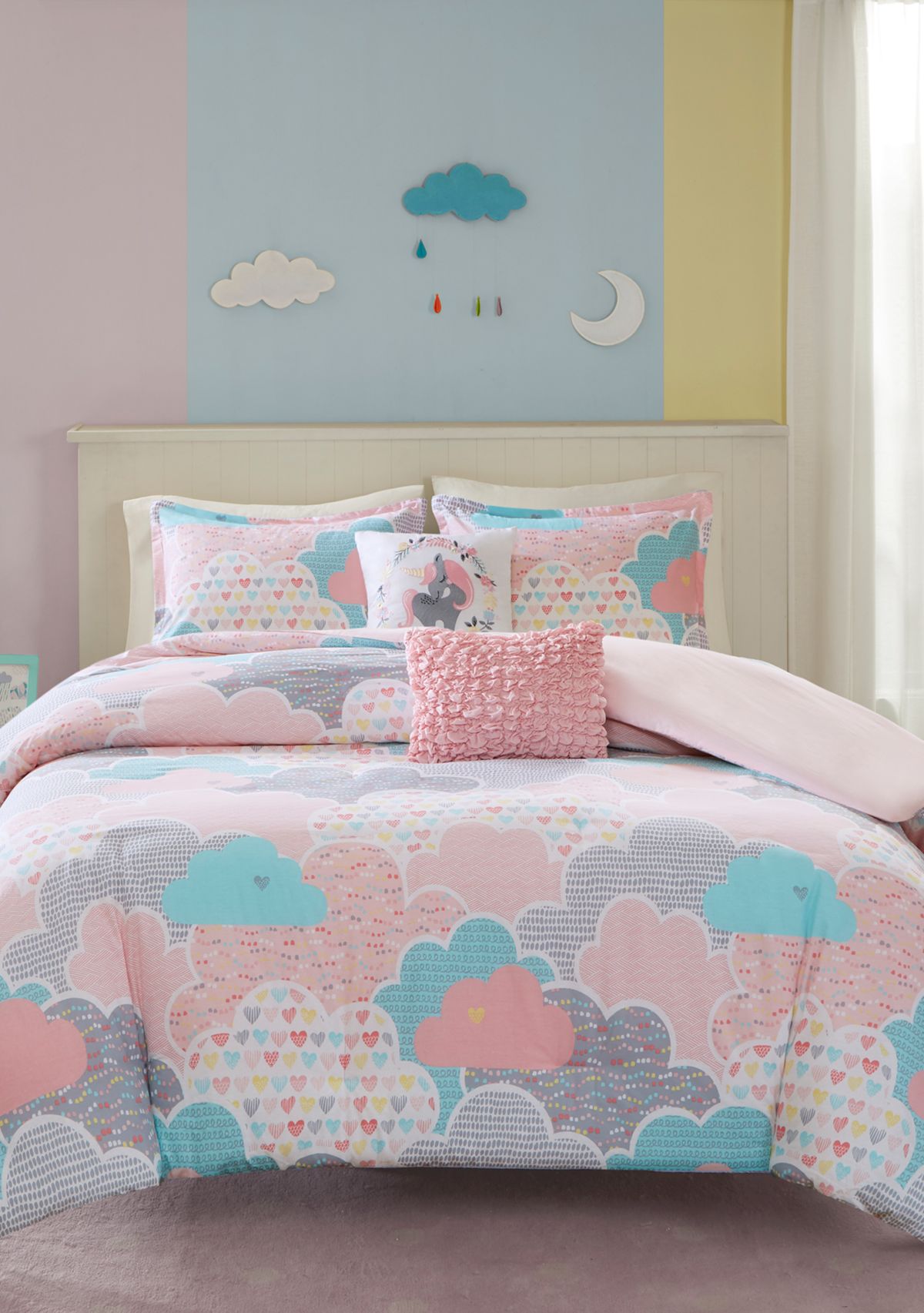 Soft Pink Cloud Duvet Cover Set