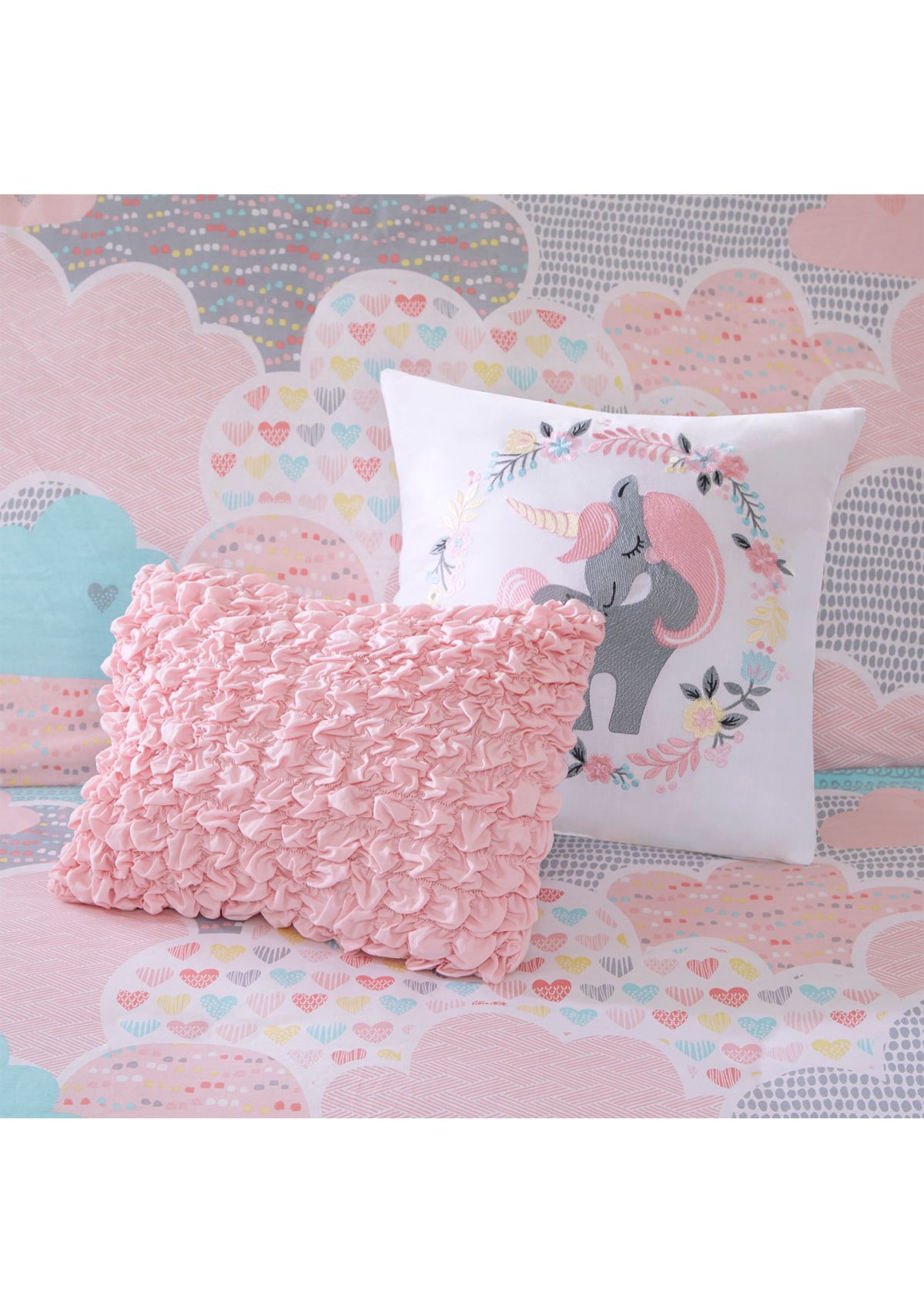 Soft Pink Cloud Duvet Cover Set