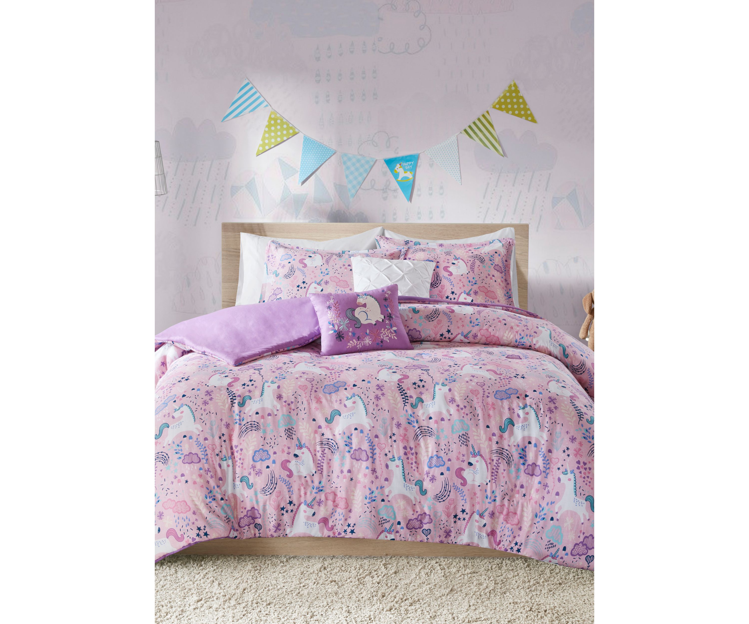 Lola Unicorn Duvet Cover Set