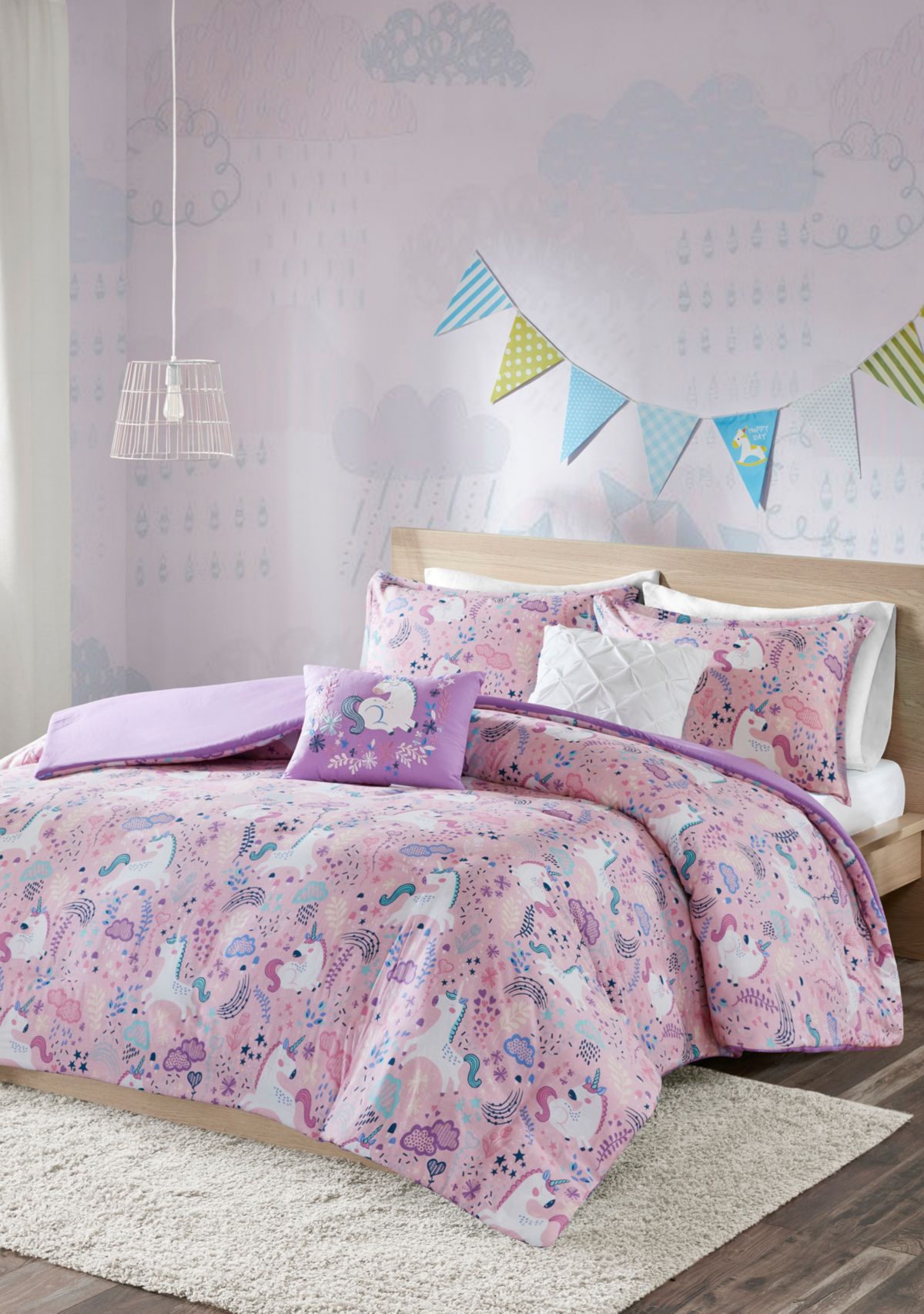 Lola Unicorn Duvet Cover Set