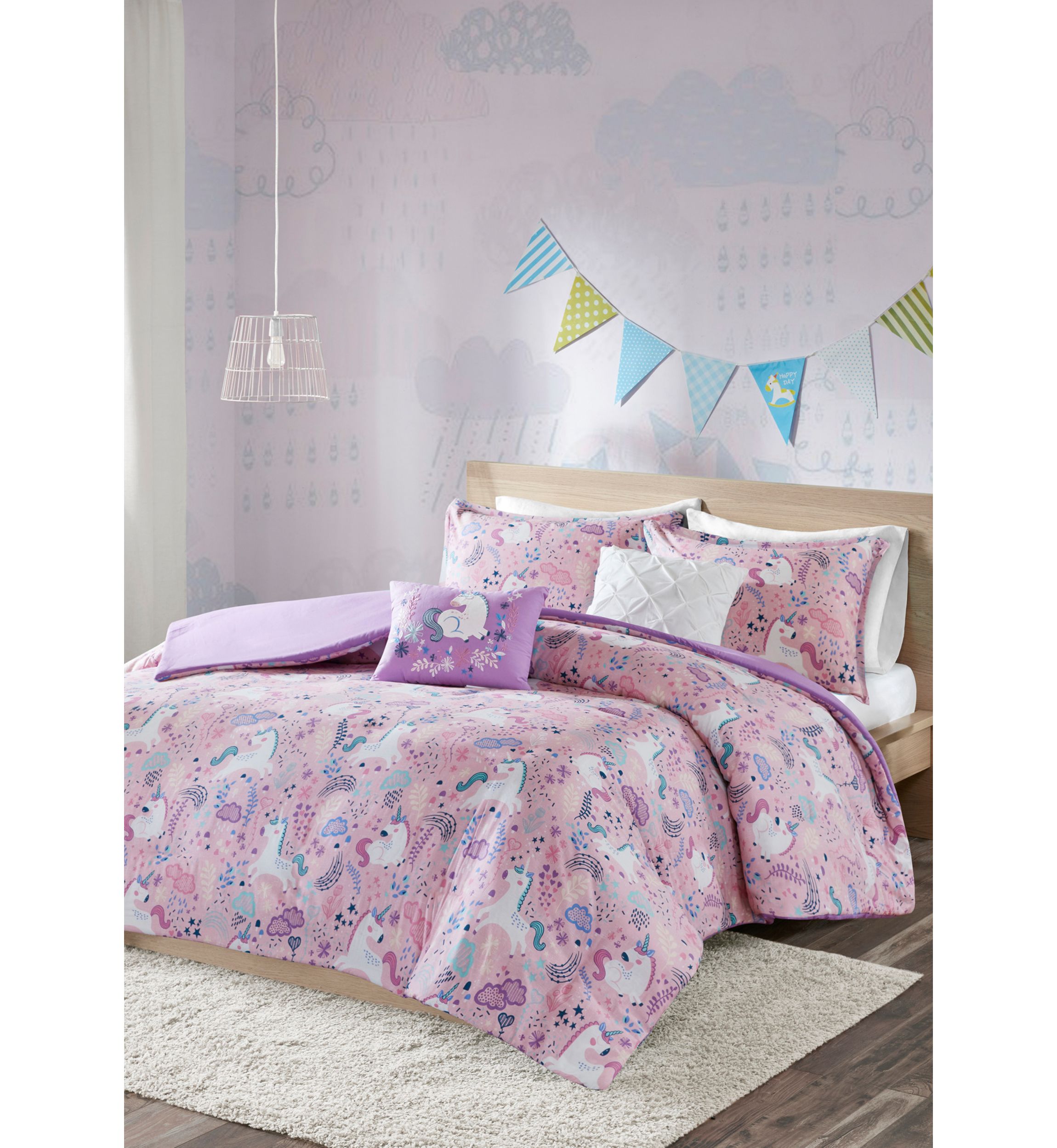 Lola Unicorn Duvet Cover Set