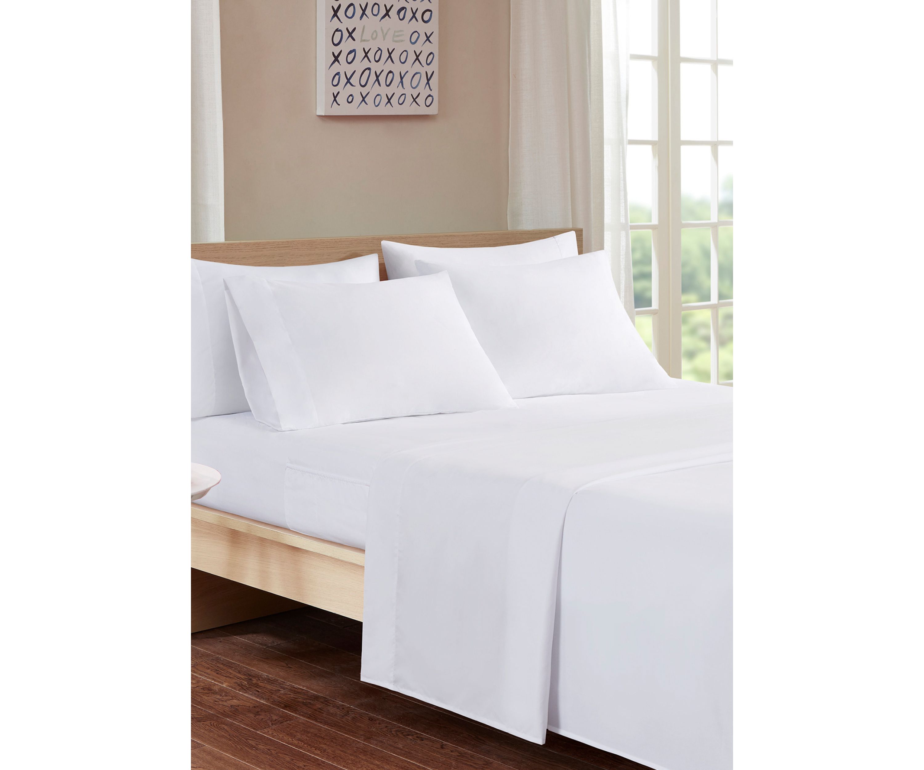 Microfiber Sheet Set with Side Storage Pockets