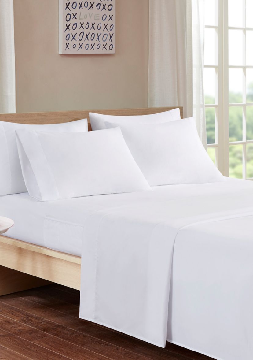 Microfiber Sheet Set with Side Storage Pockets