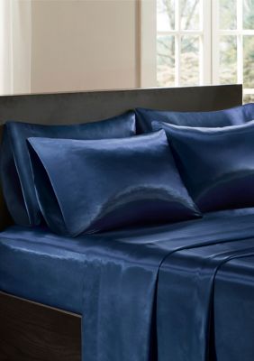 Satin Wrinkle-Free Luxurious 6-Piece Sheet Set