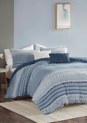 Urban Habitat Calum Cotton Jacquard Duvet Cover Set | belk