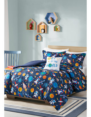 Mi Zone Kids Jason Outer Space, Outer Space Twin Bedding