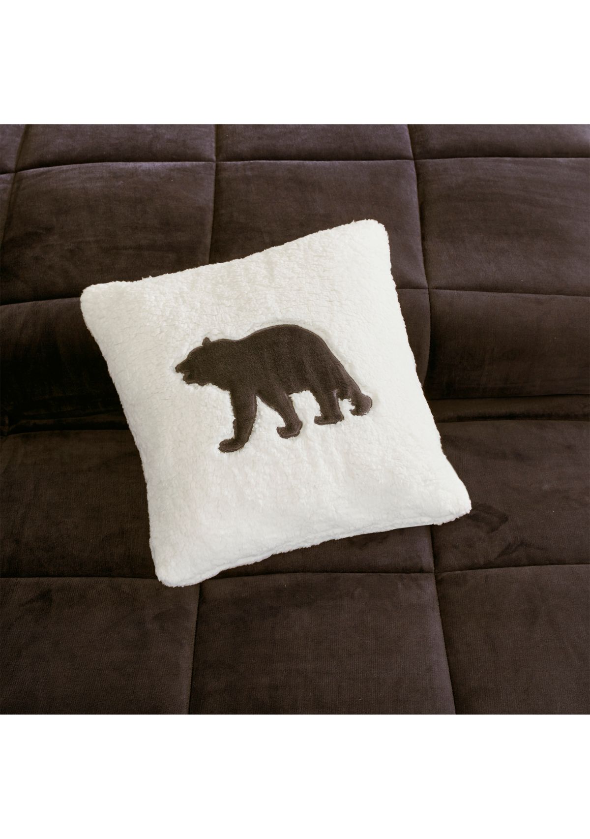 Alton Plush to Sherpa Down Alternative Comforter Set