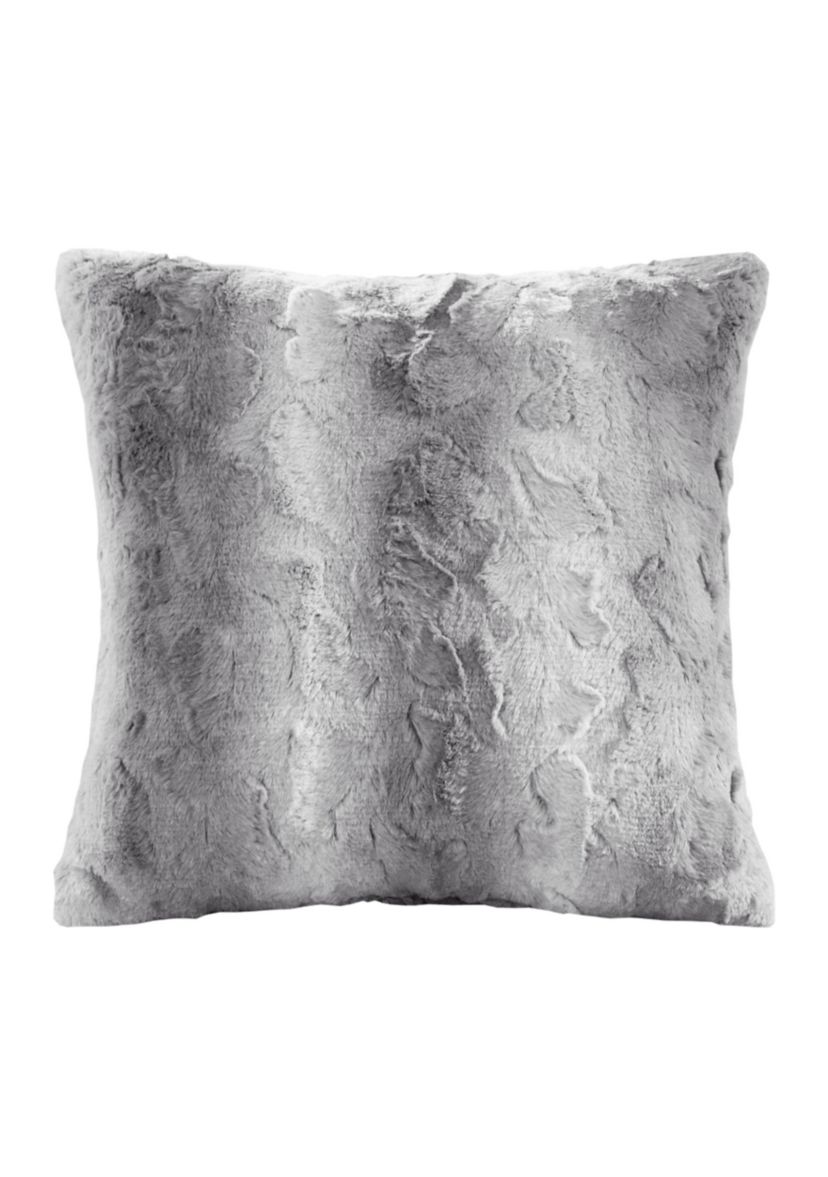 Zuri Faux Fur Square Pillow