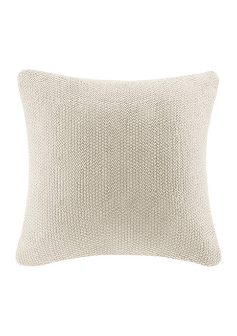 INK + IVY® Bree Knit Square Pillow Cover