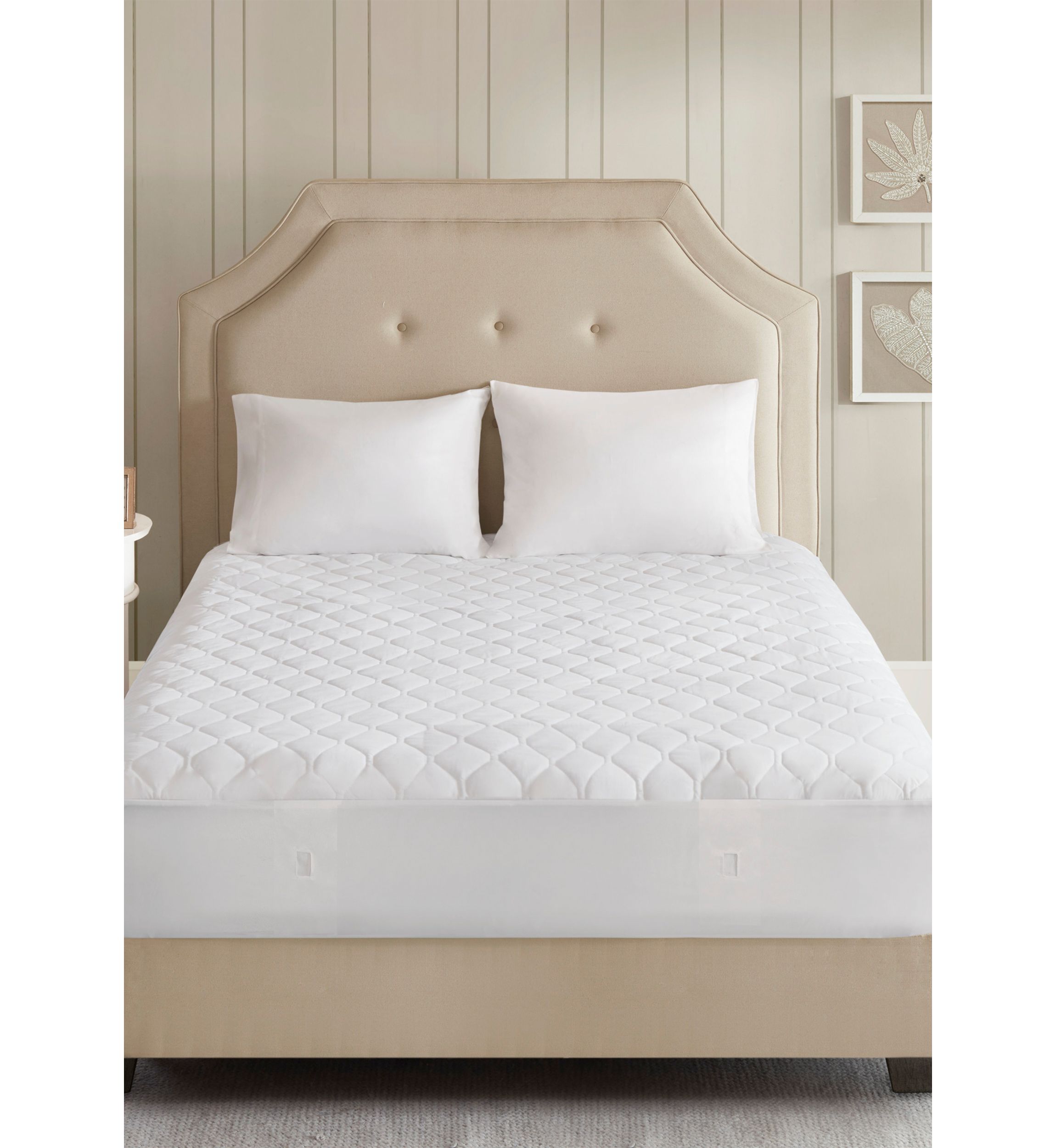 Heated Microfiber Mattress Pad with 3M Scotchgard