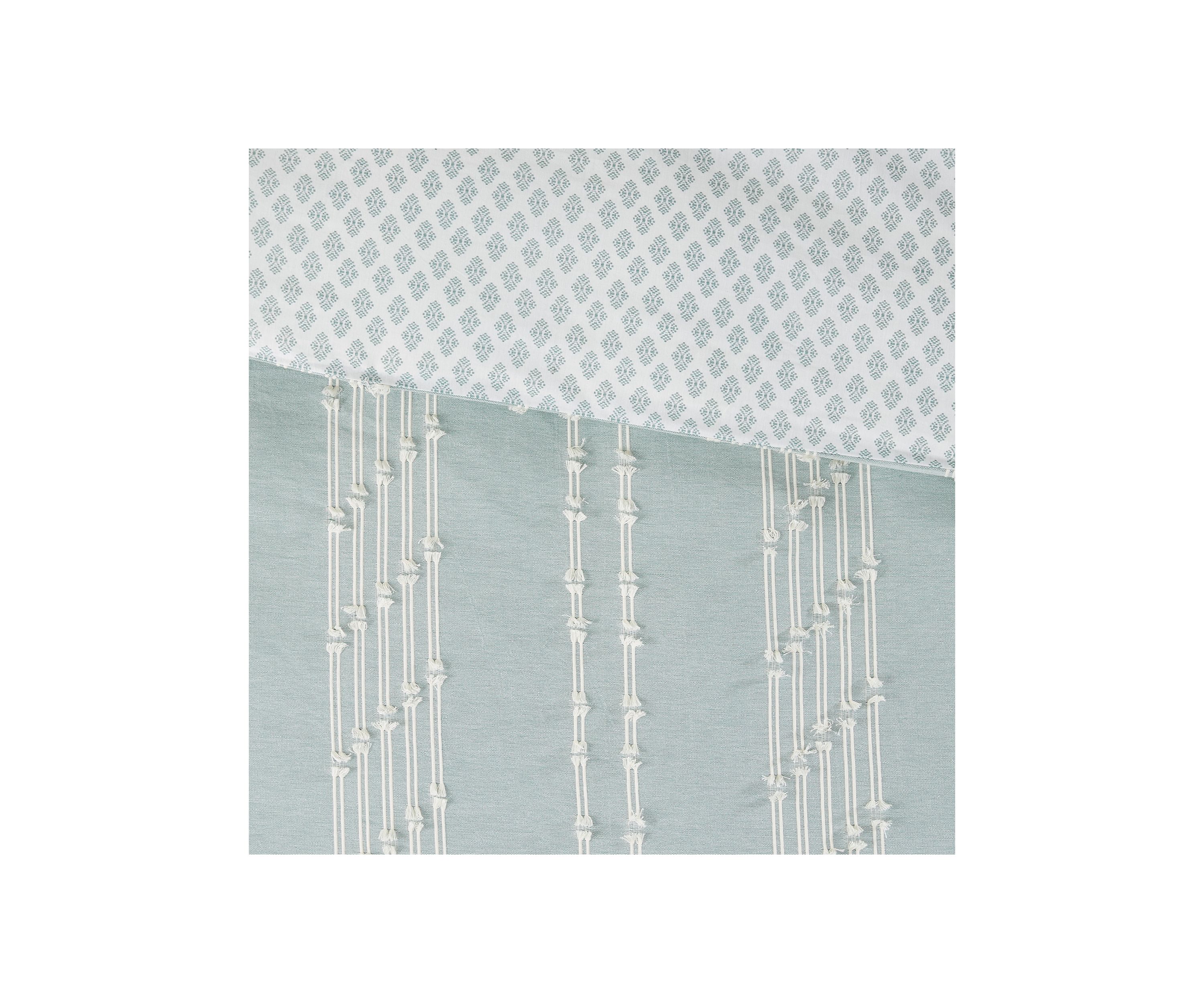 Kara Cotton Jacquard Comforter Set