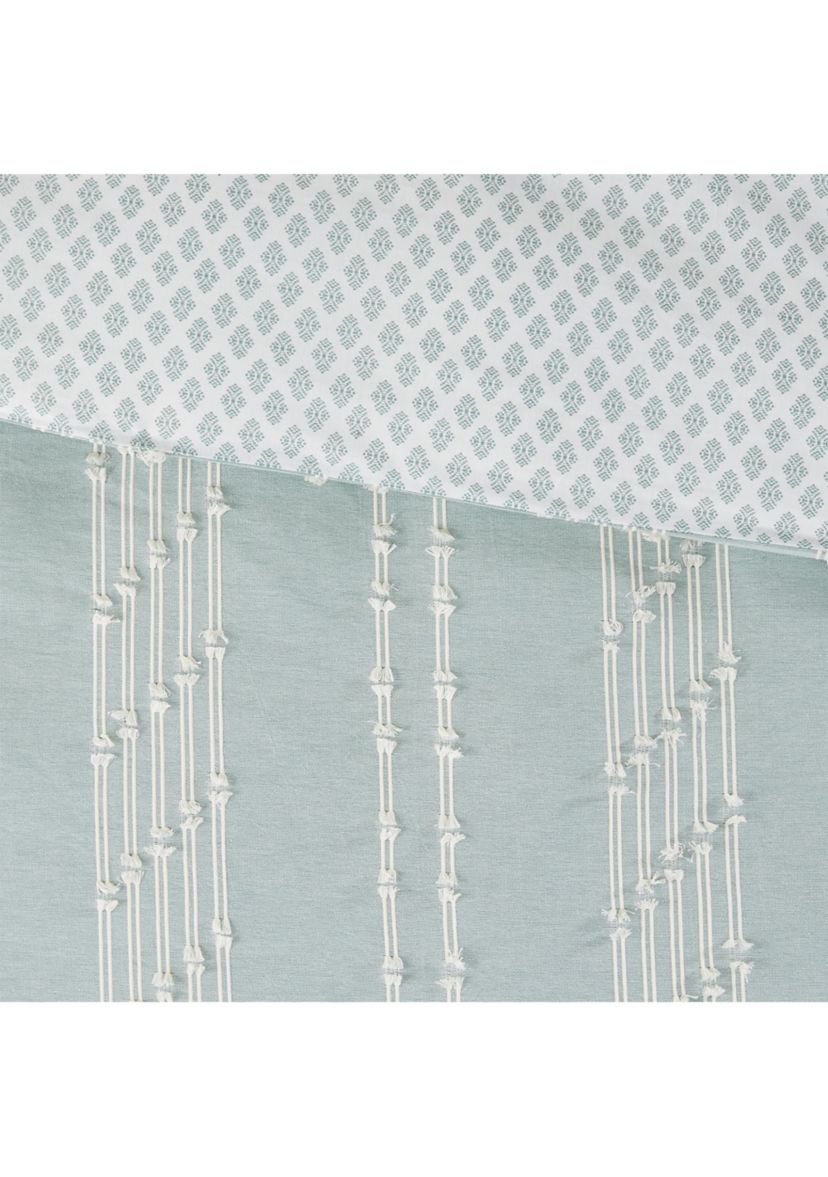 Kara Cotton Jacquard Comforter Set