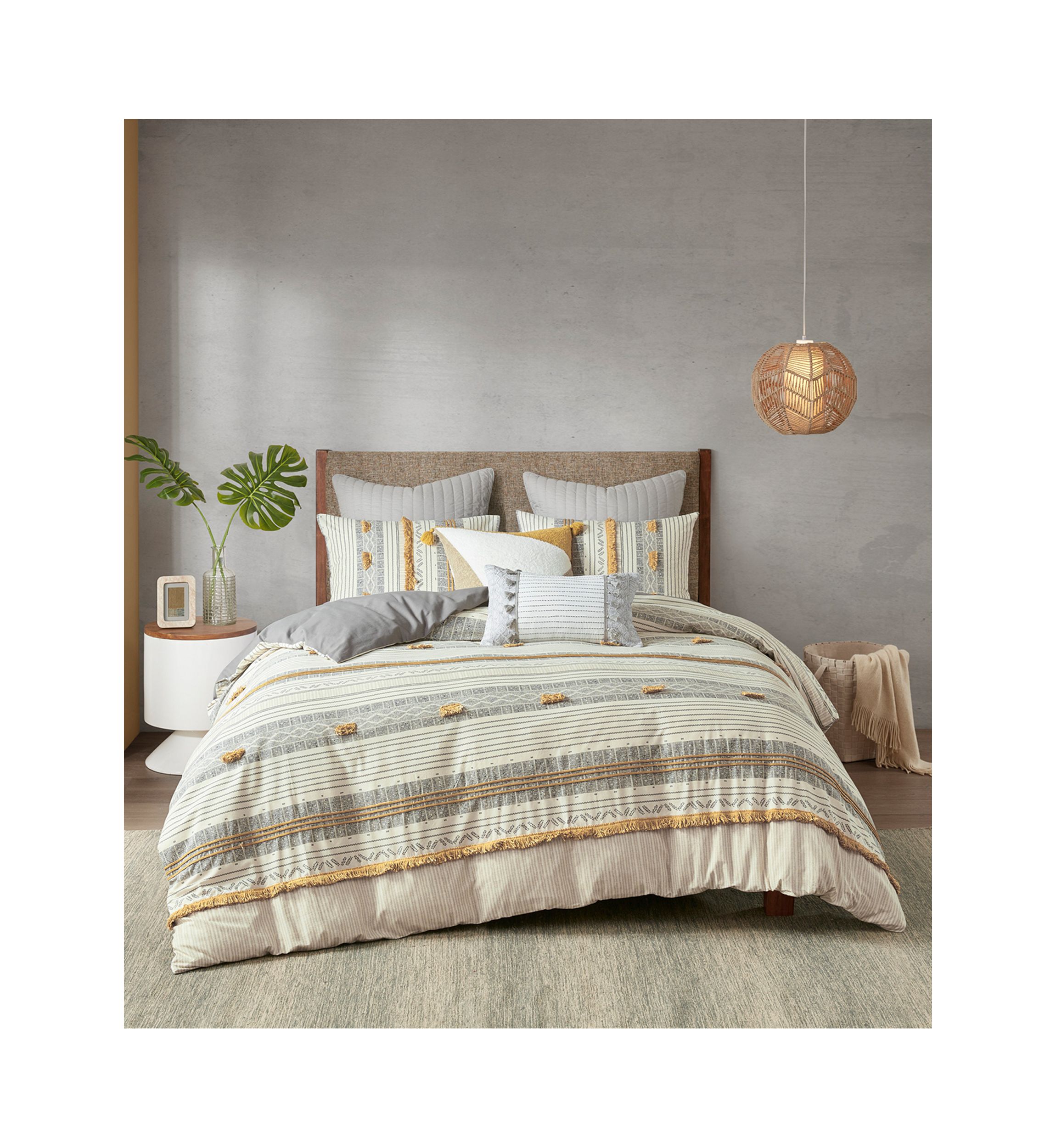 Cody 3 Piece Cotton Comforter Set