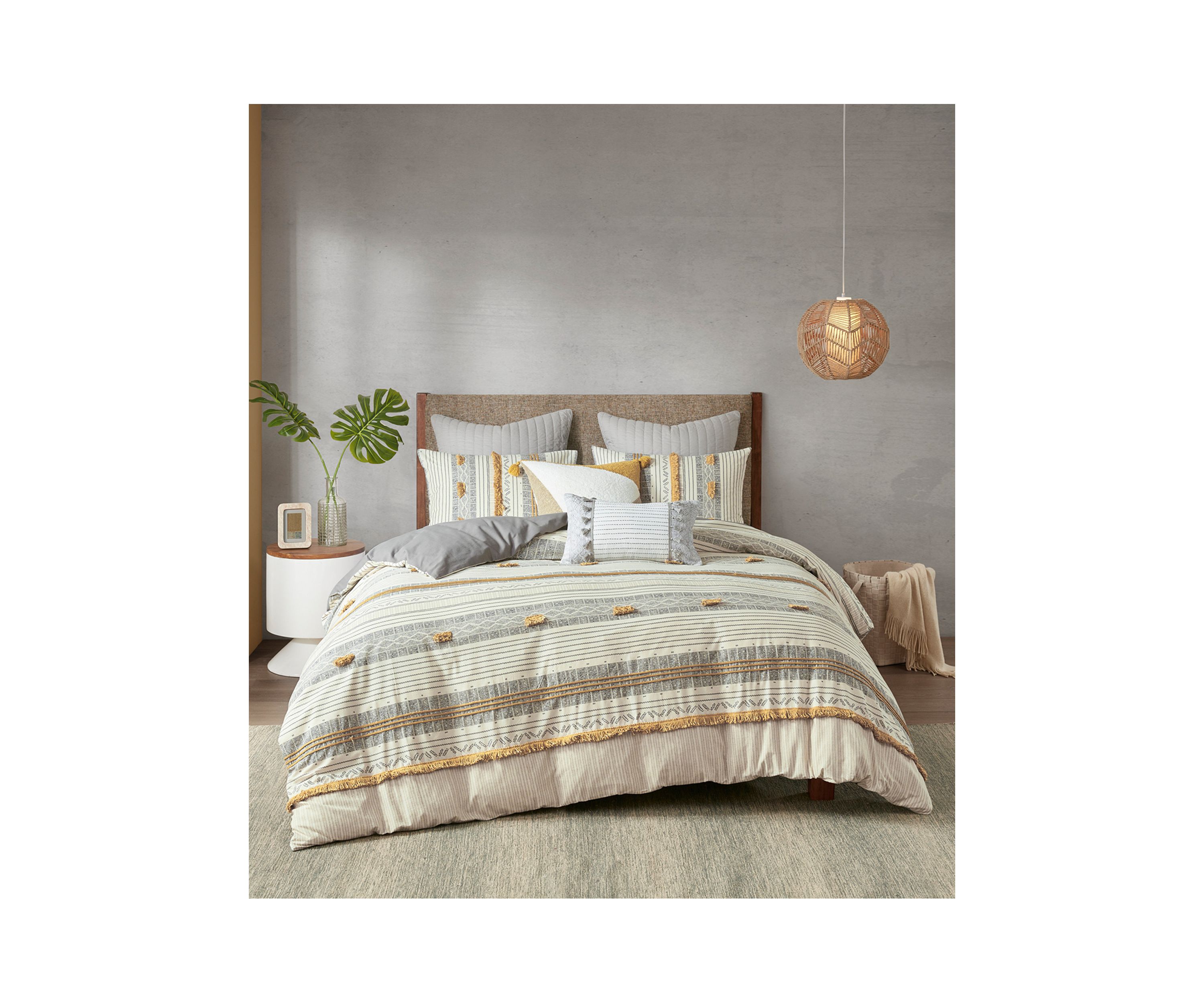 Cody 3 Piece Cotton Comforter Set
