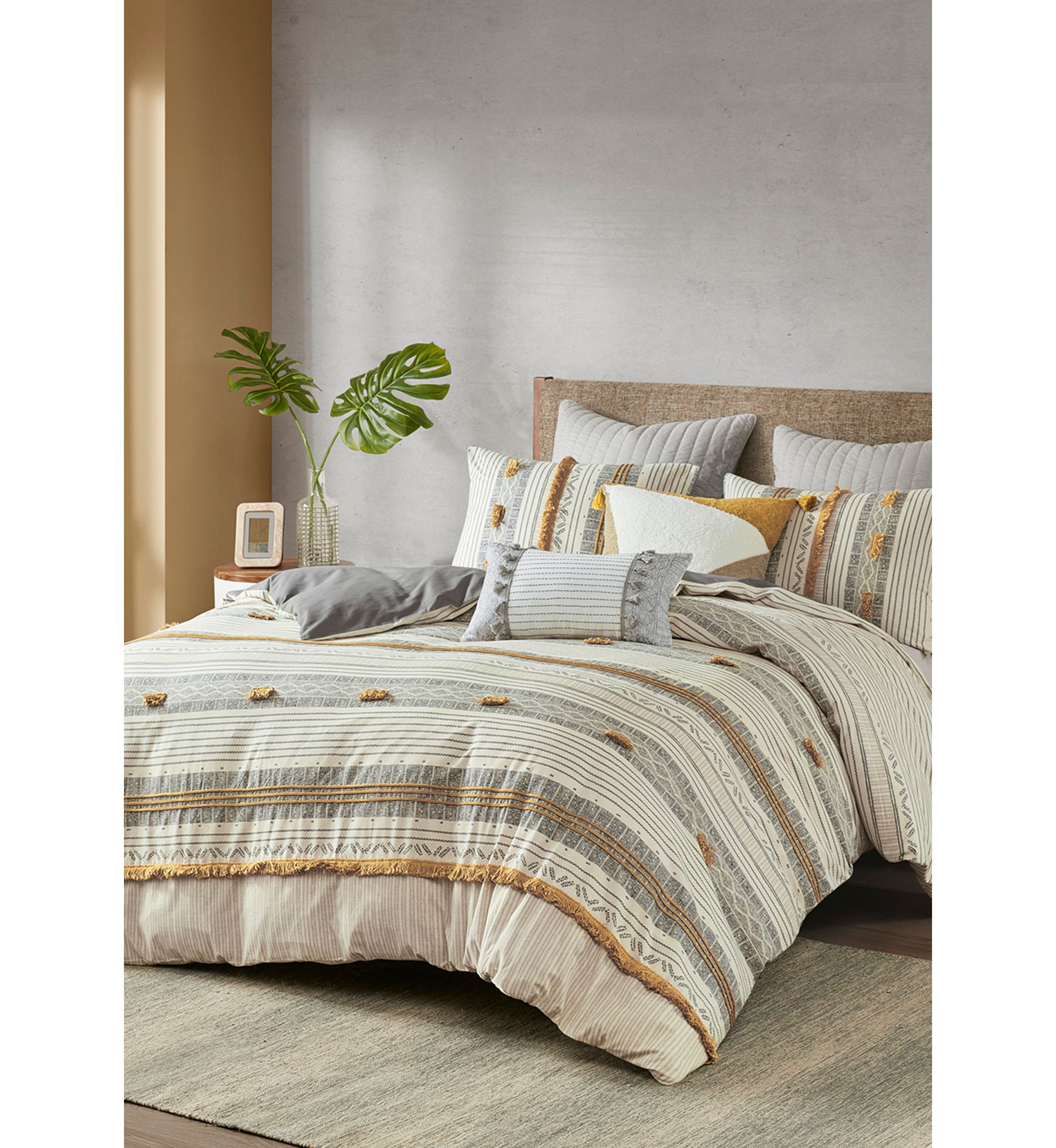Cody 3 Piece Cotton Comforter Set