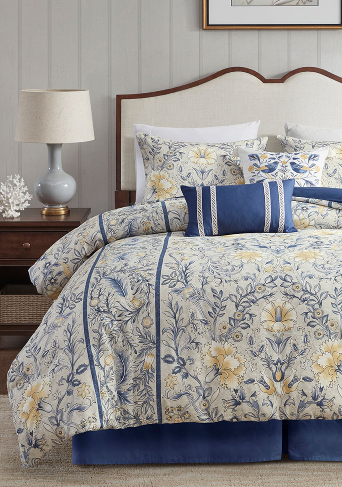 Livia 6 Piece Cotton Comforter Set