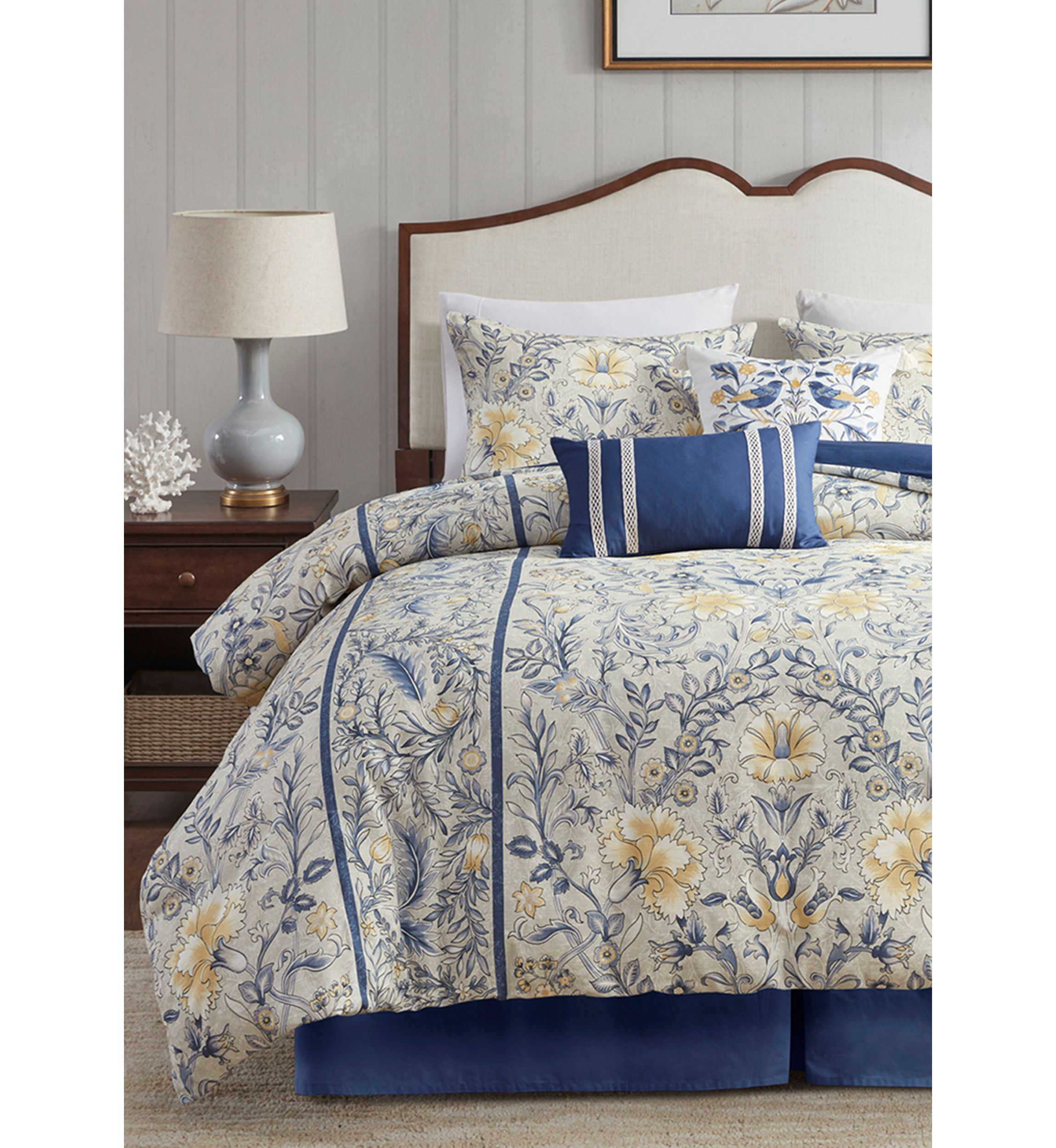 Livia 6 Piece Cotton Comforter Set