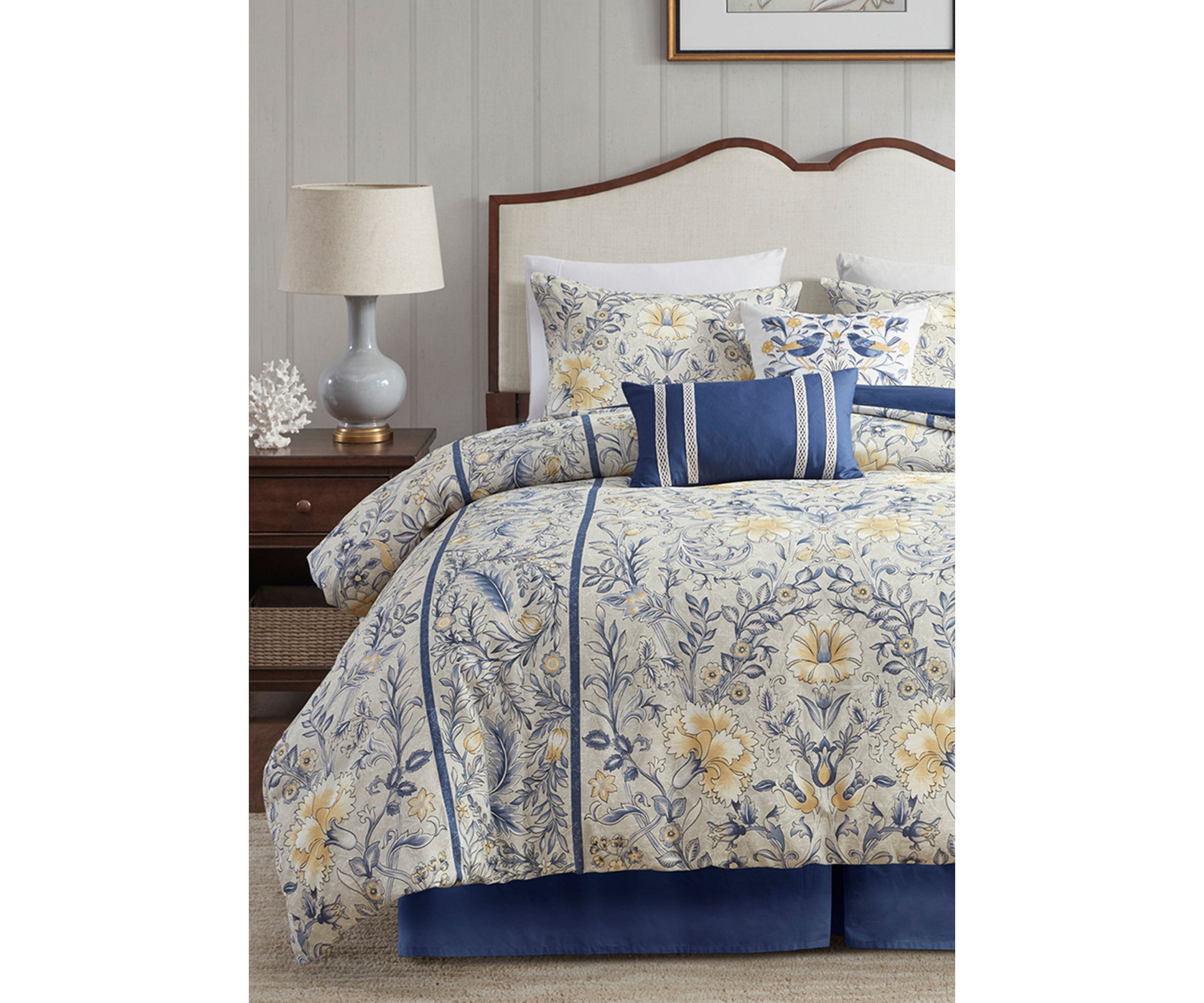 Livia 6 Piece Cotton Comforter Set