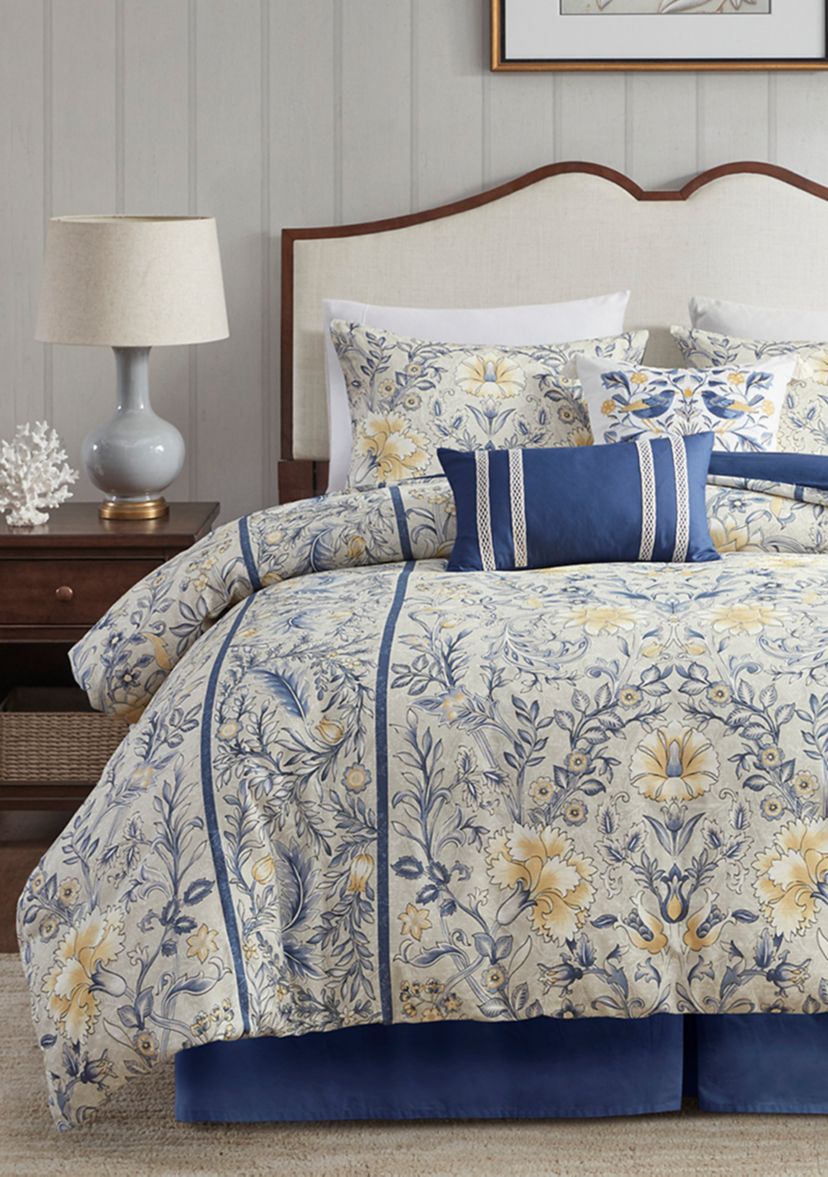 Livia 6 Piece Cotton Comforter Set