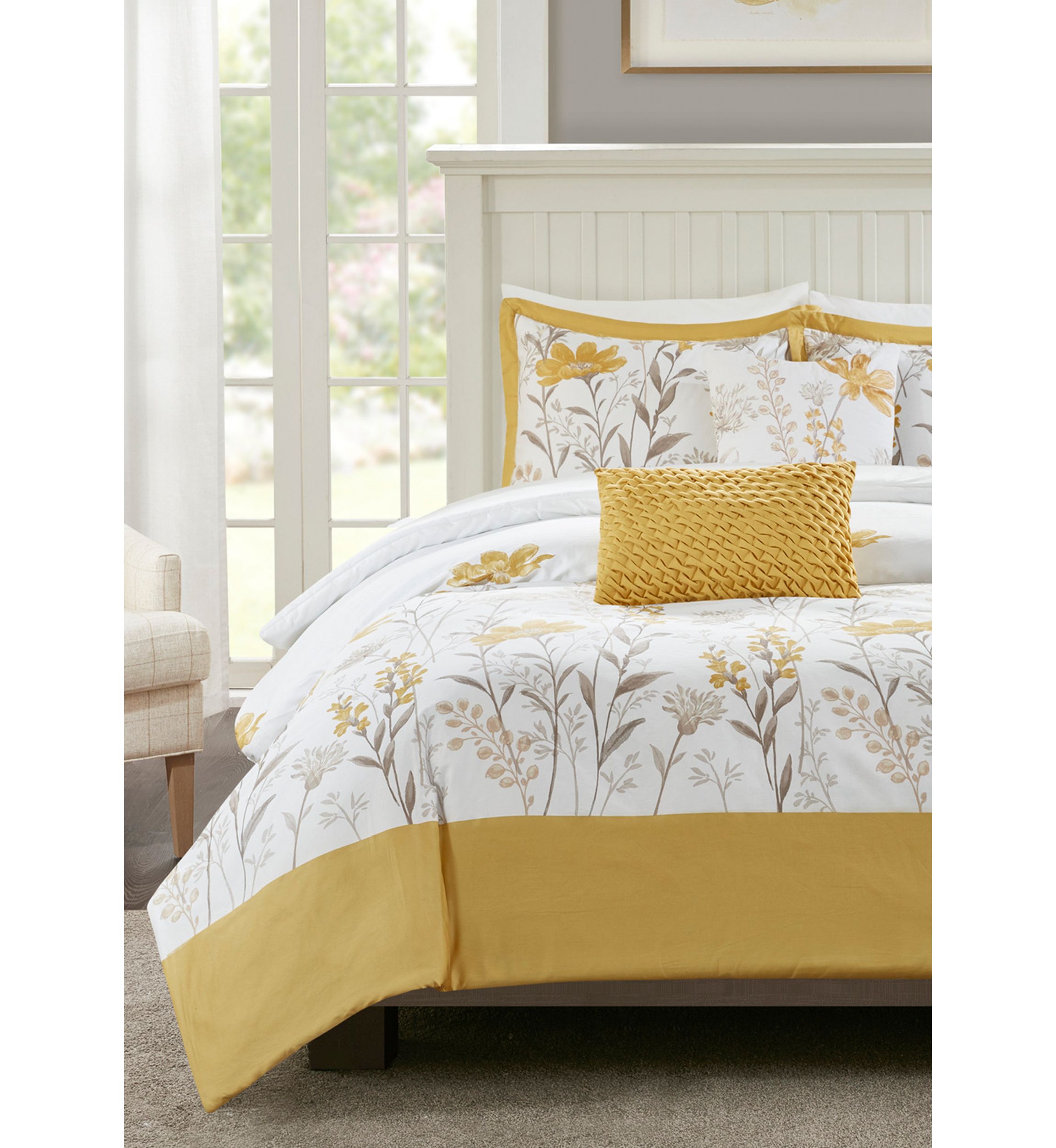 Meadow 5 Piece Cotton Comforter Set