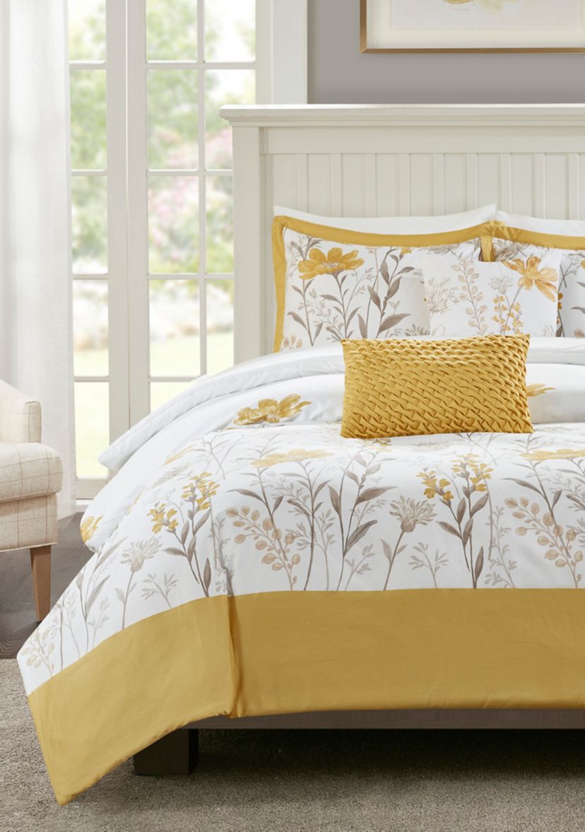 Meadow 5 Piece Cotton Comforter Set