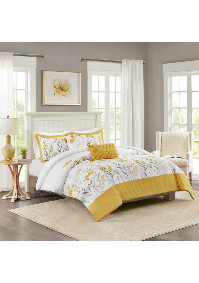 Meadow 5 Piece Cotton Comforter Set