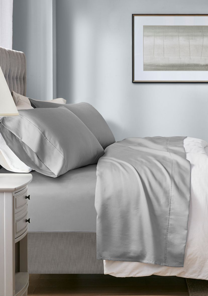 1000 Thread Count HeiQ Smart Temperature Cotton Blend 4 PC Sheet Set