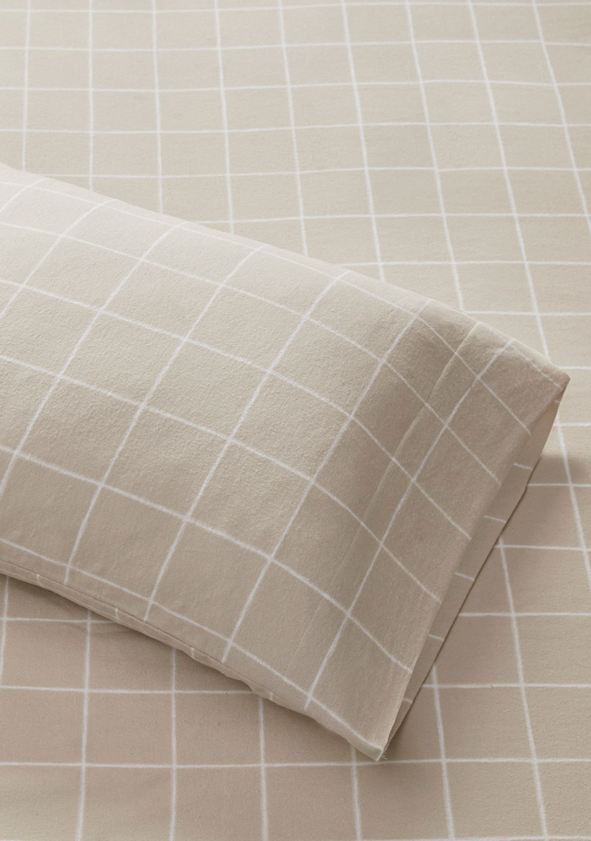 Oversized Cotton Flannel 4 Piece Sheet Set