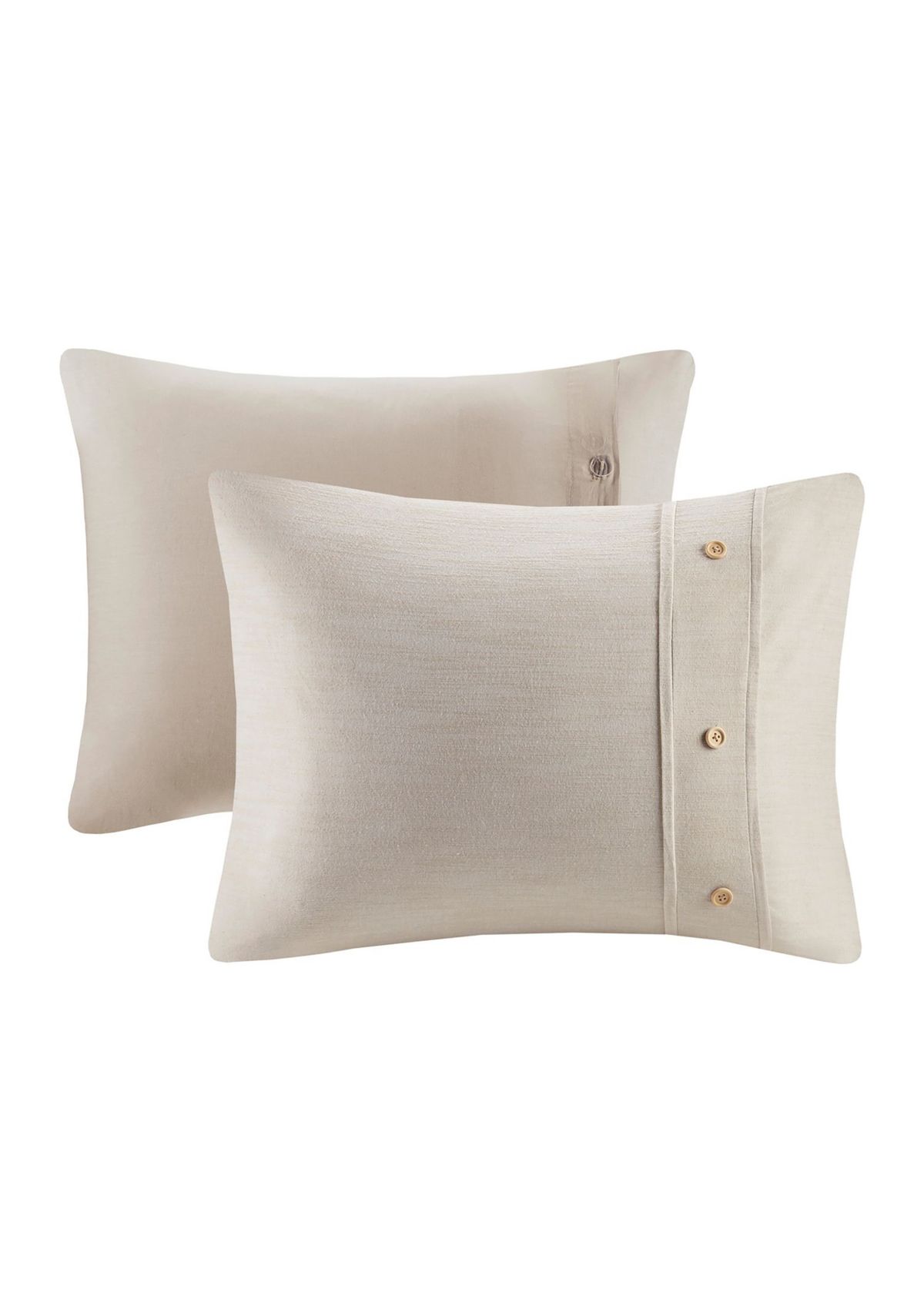 Dover 3 Piece Organic Cotton Oversized Duvet Cover Set