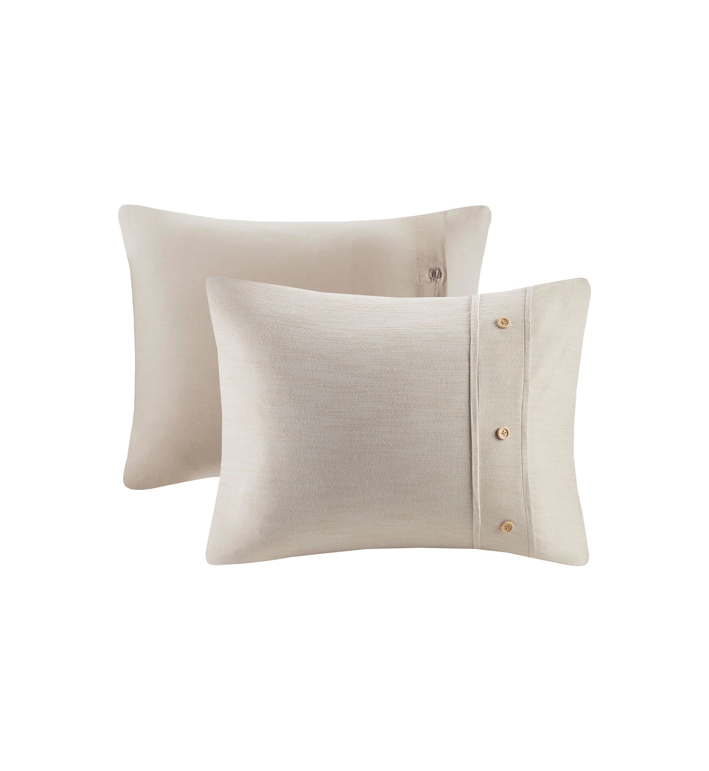 Dover 3 Piece Organic Cotton Oversized Duvet Cover Set