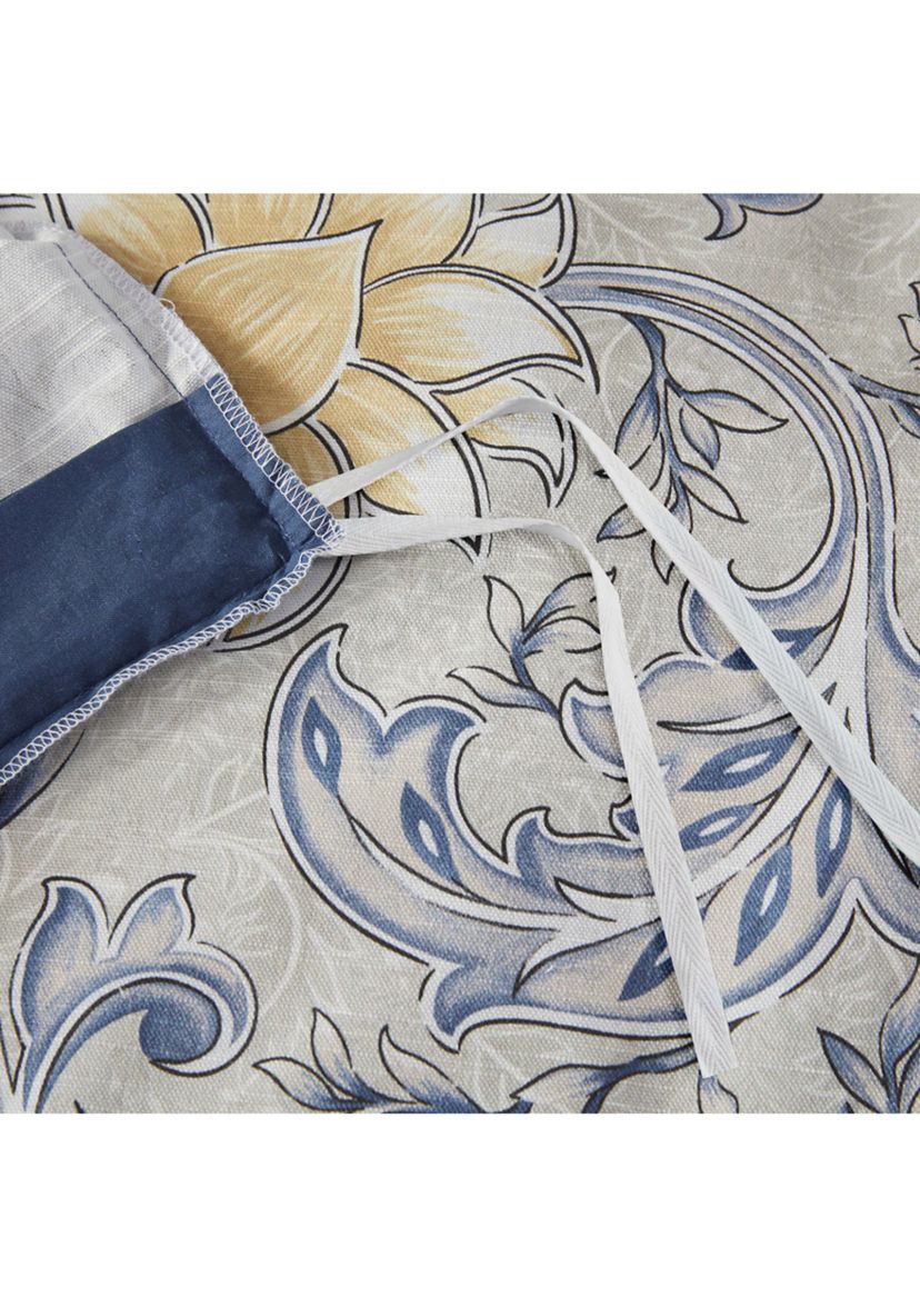 Livia 5 Piece Cotton Duvet Cover Set