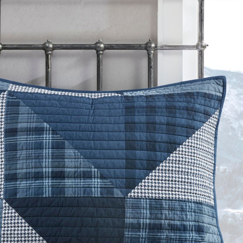 Olsen 3 Piece Oversized Cotton Quilt Set