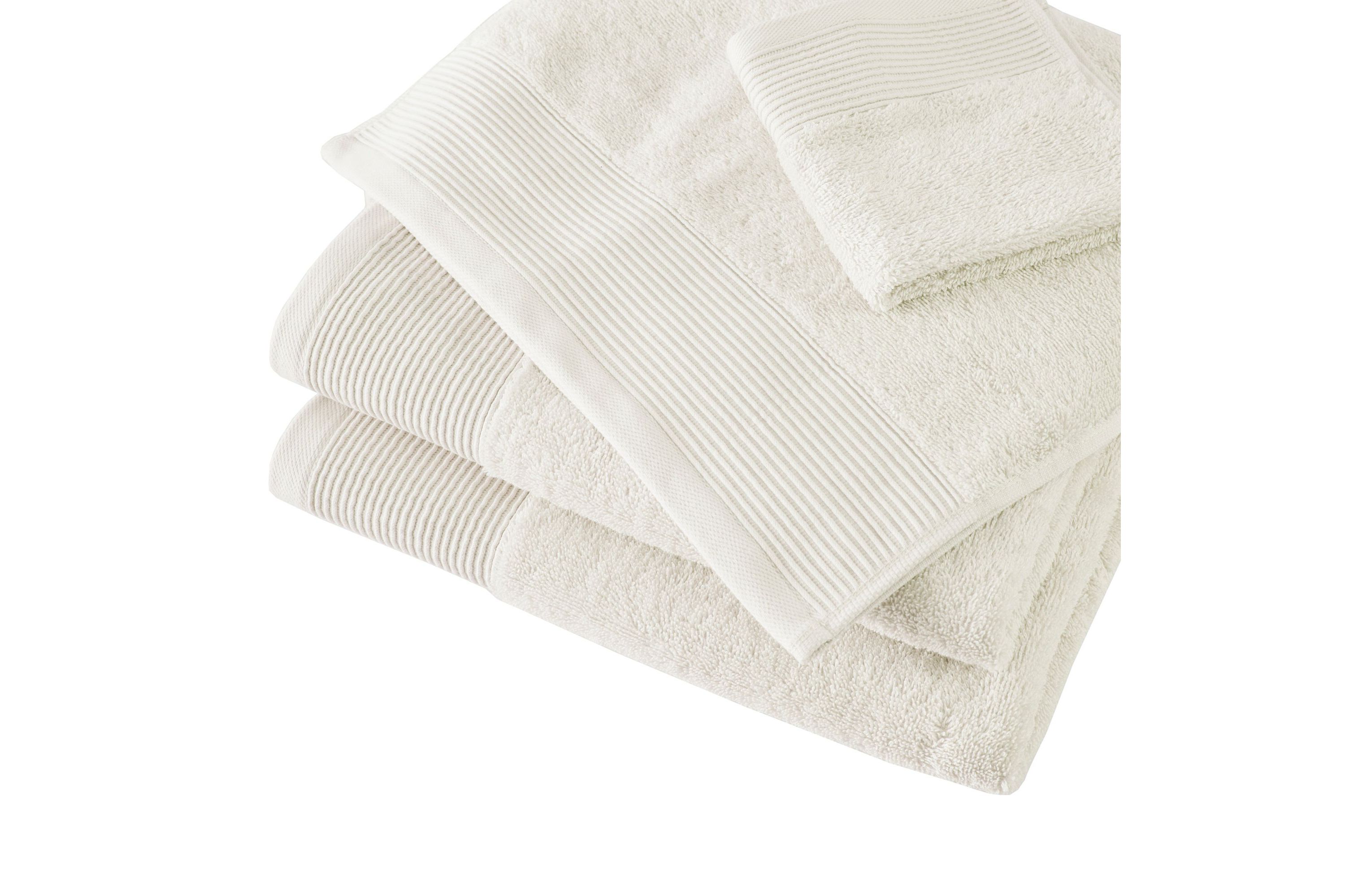 Nuage Cotton Tencel Blend Antimicrobial 6 Piece Towel Set
