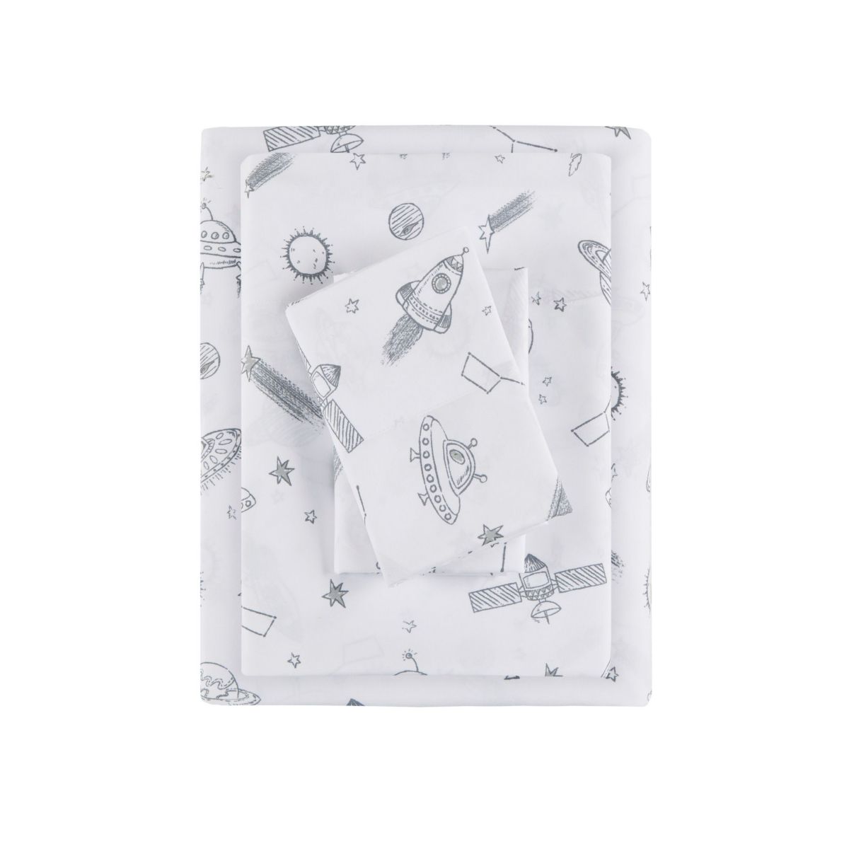 Printed Microfiber Sheet Set