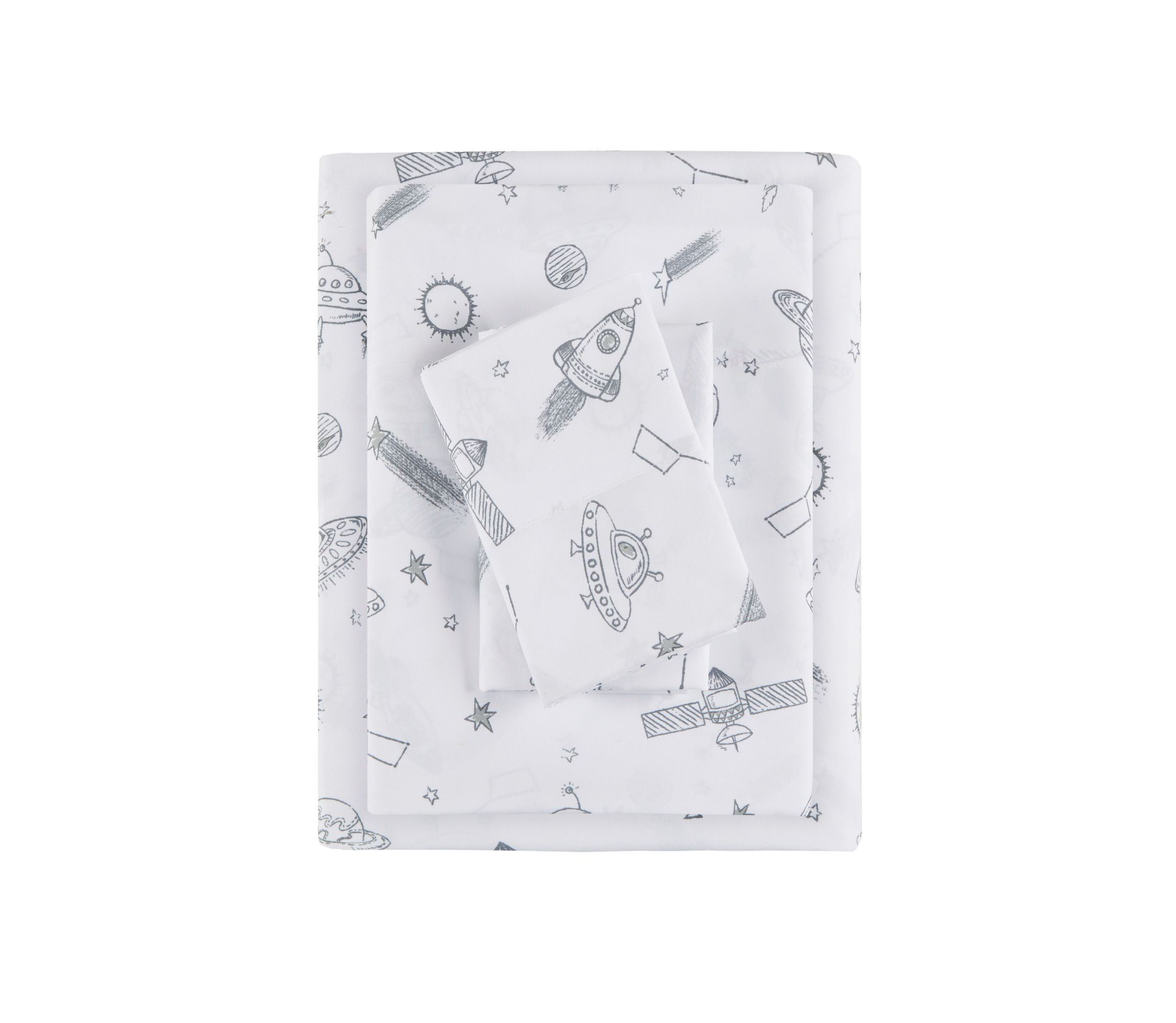 Printed Microfiber Sheet Set
