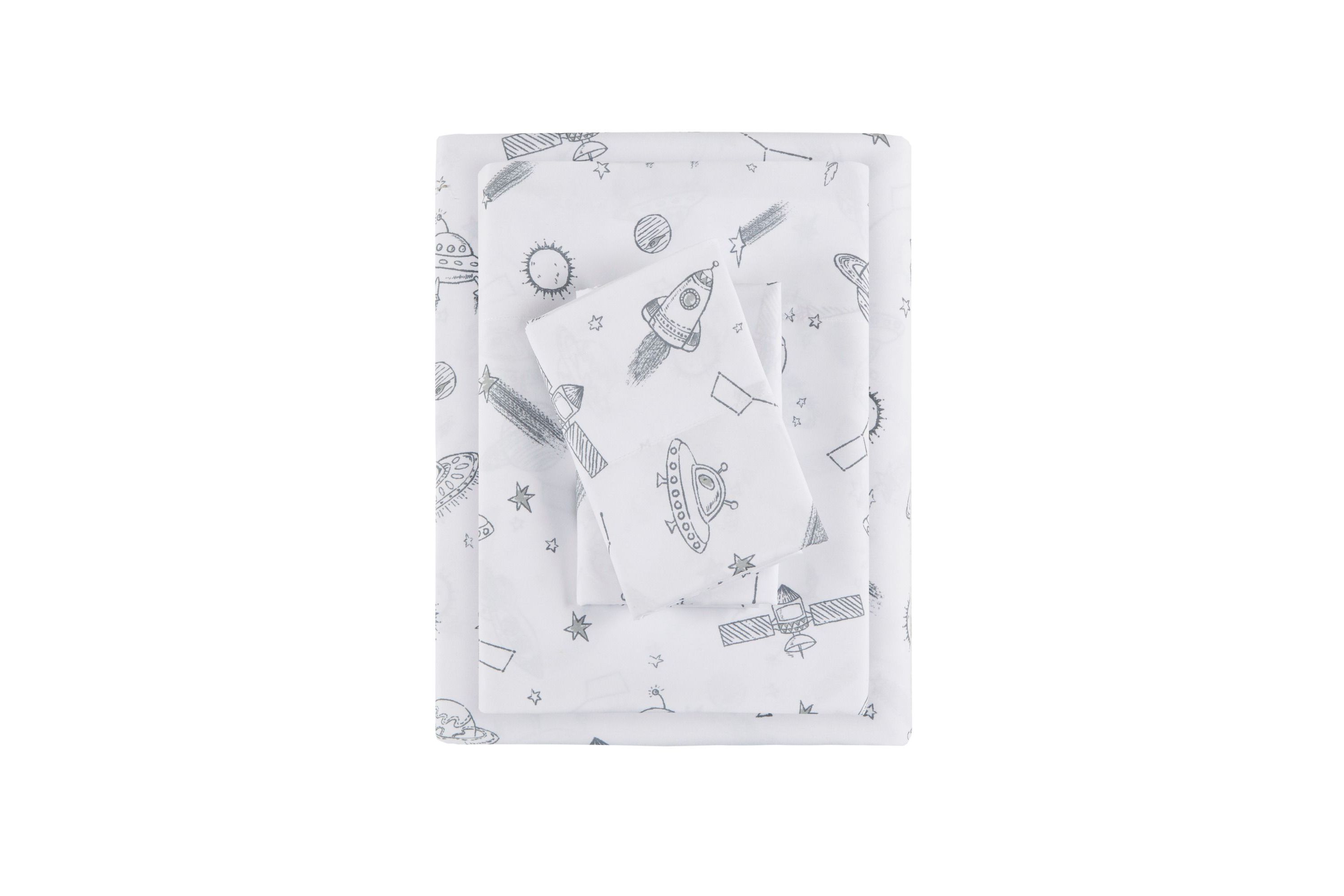 Printed Microfiber Sheet Set