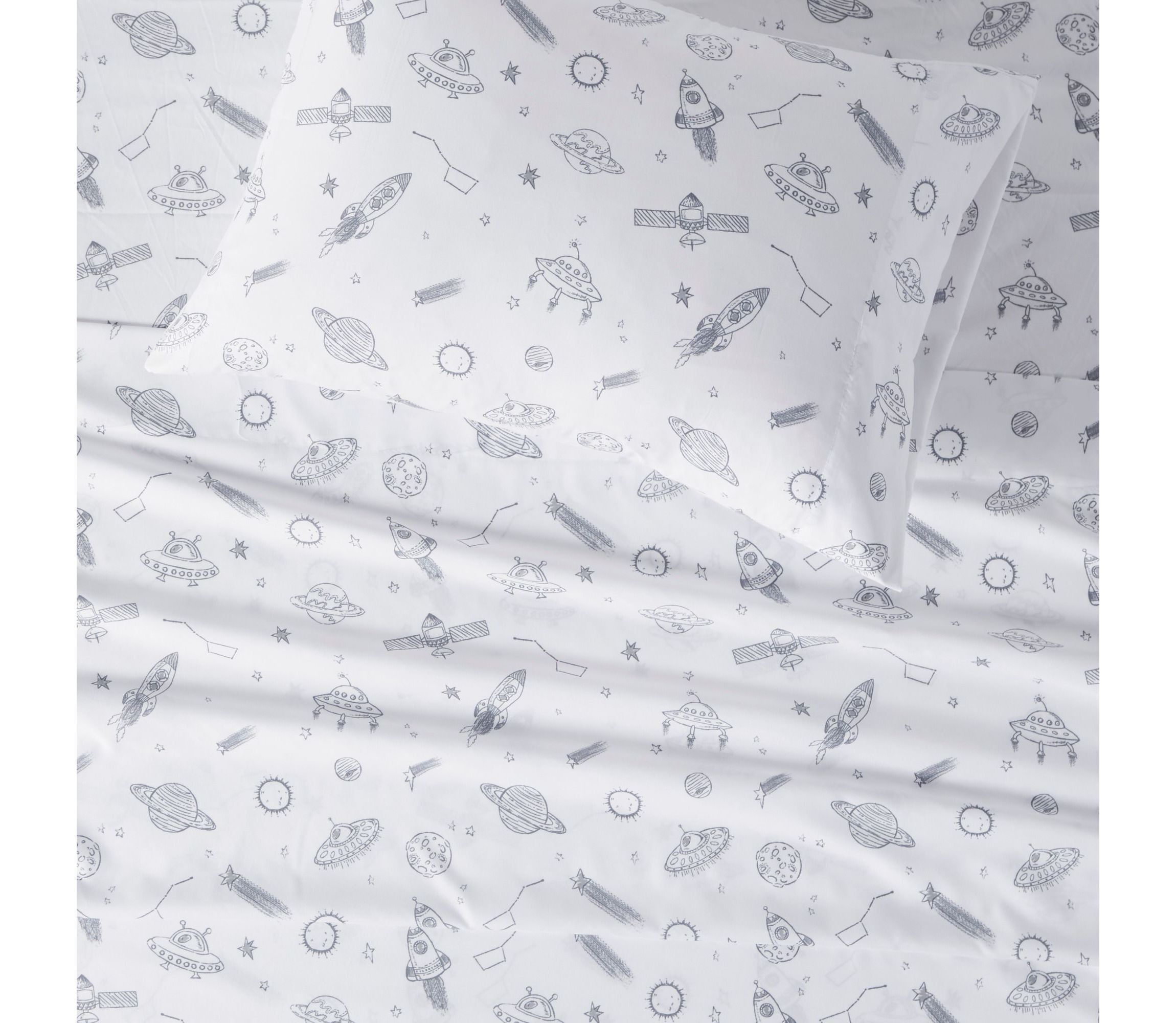 Printed Microfiber Sheet Set