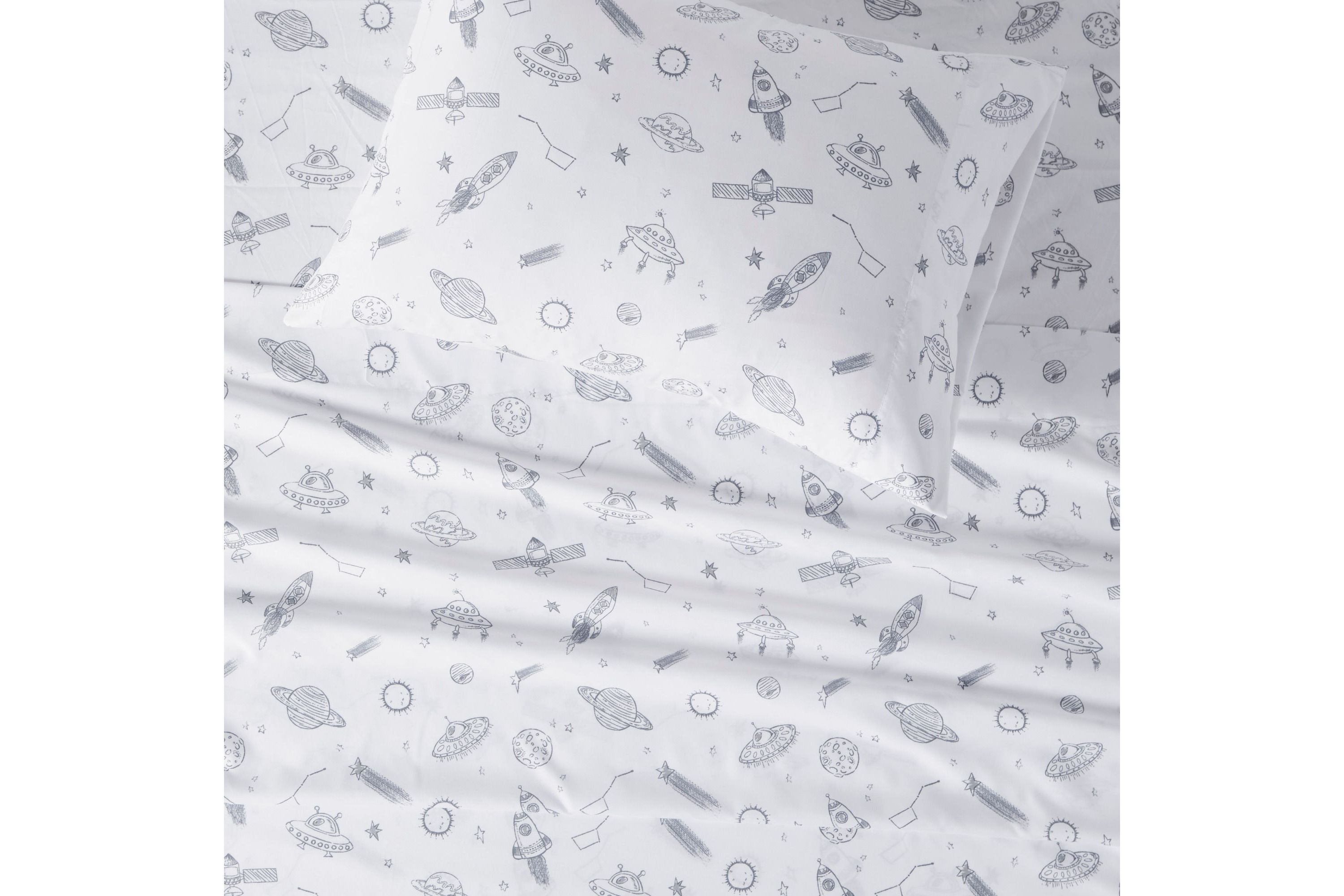 Printed Microfiber Sheet Set
