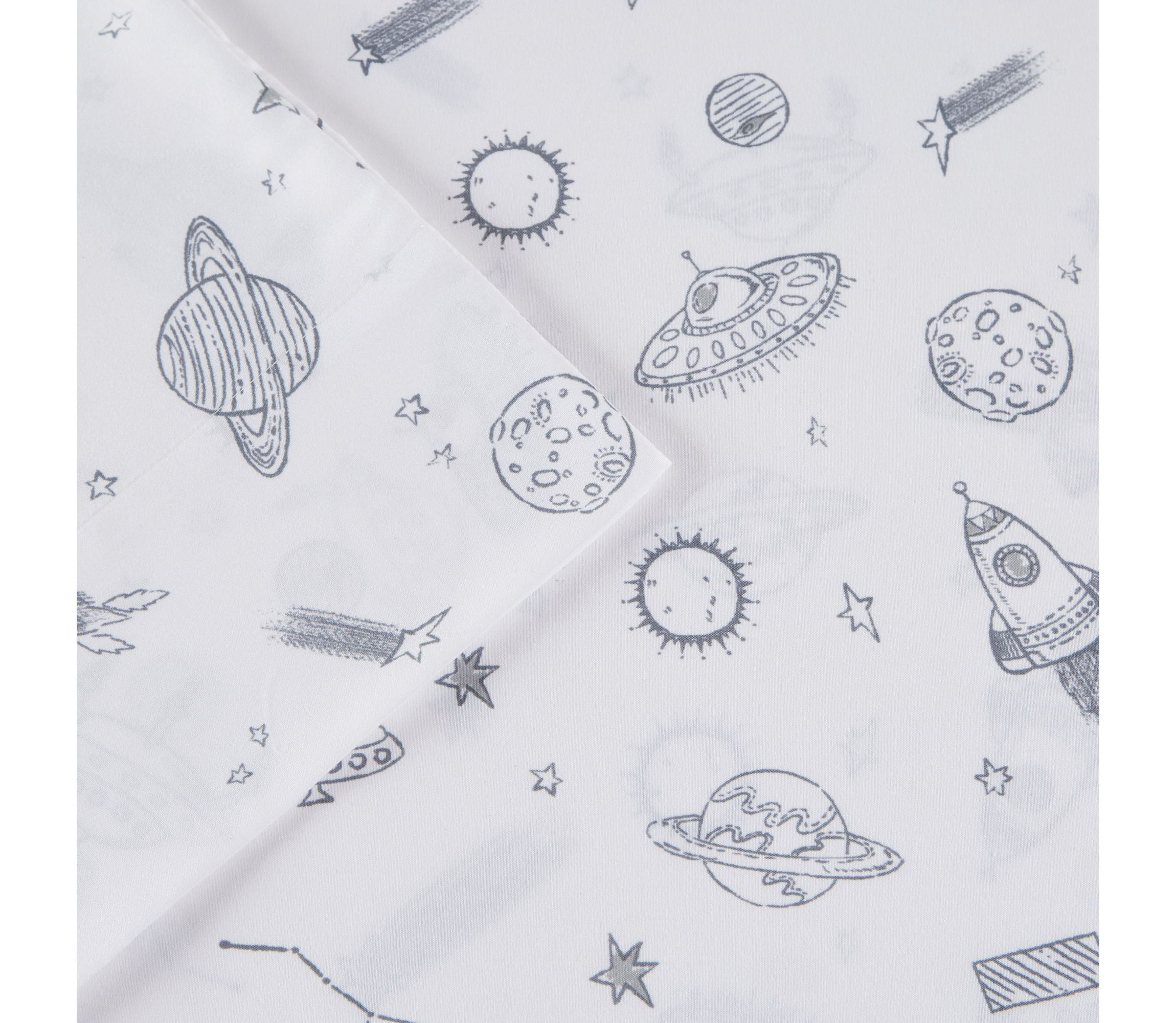Printed Microfiber Sheet Set